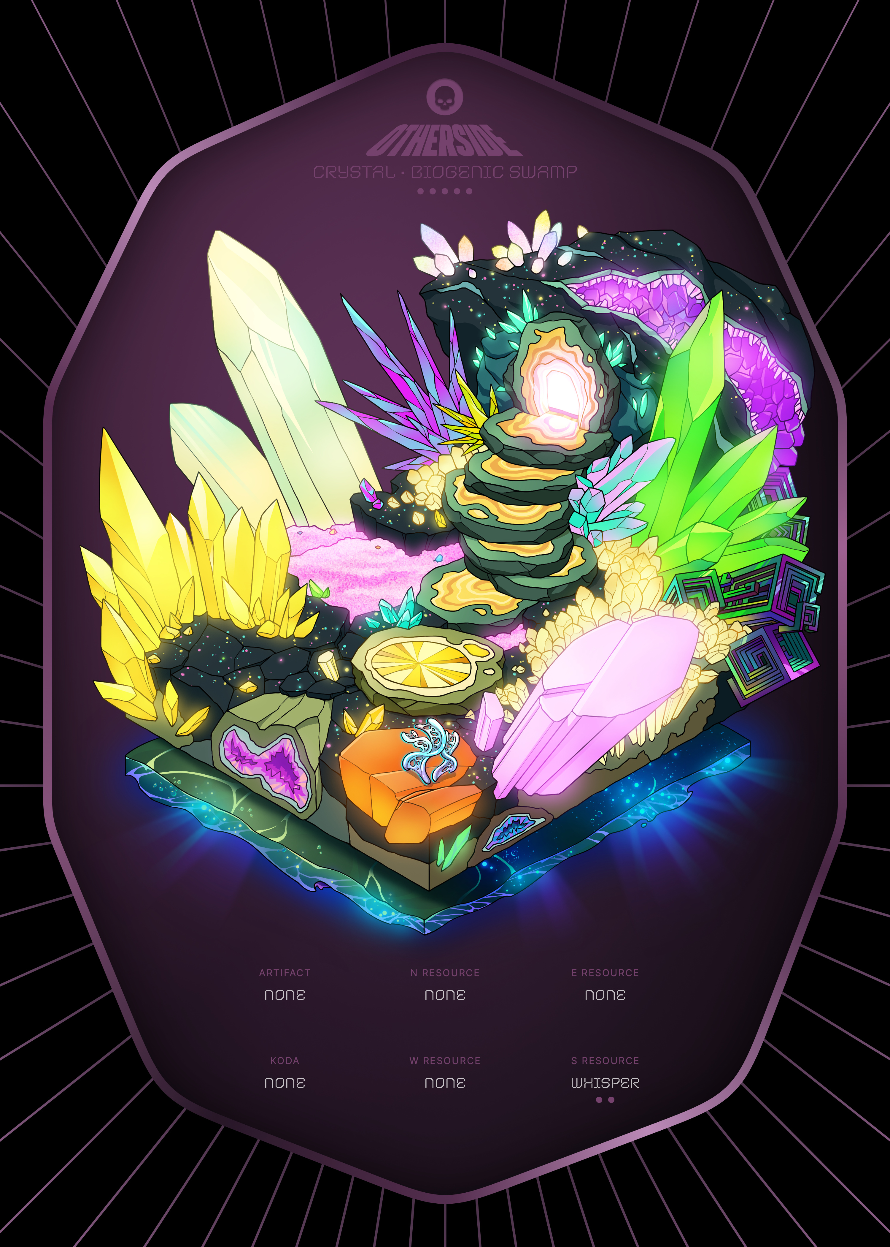 Otherdeed #6424 — Crystal