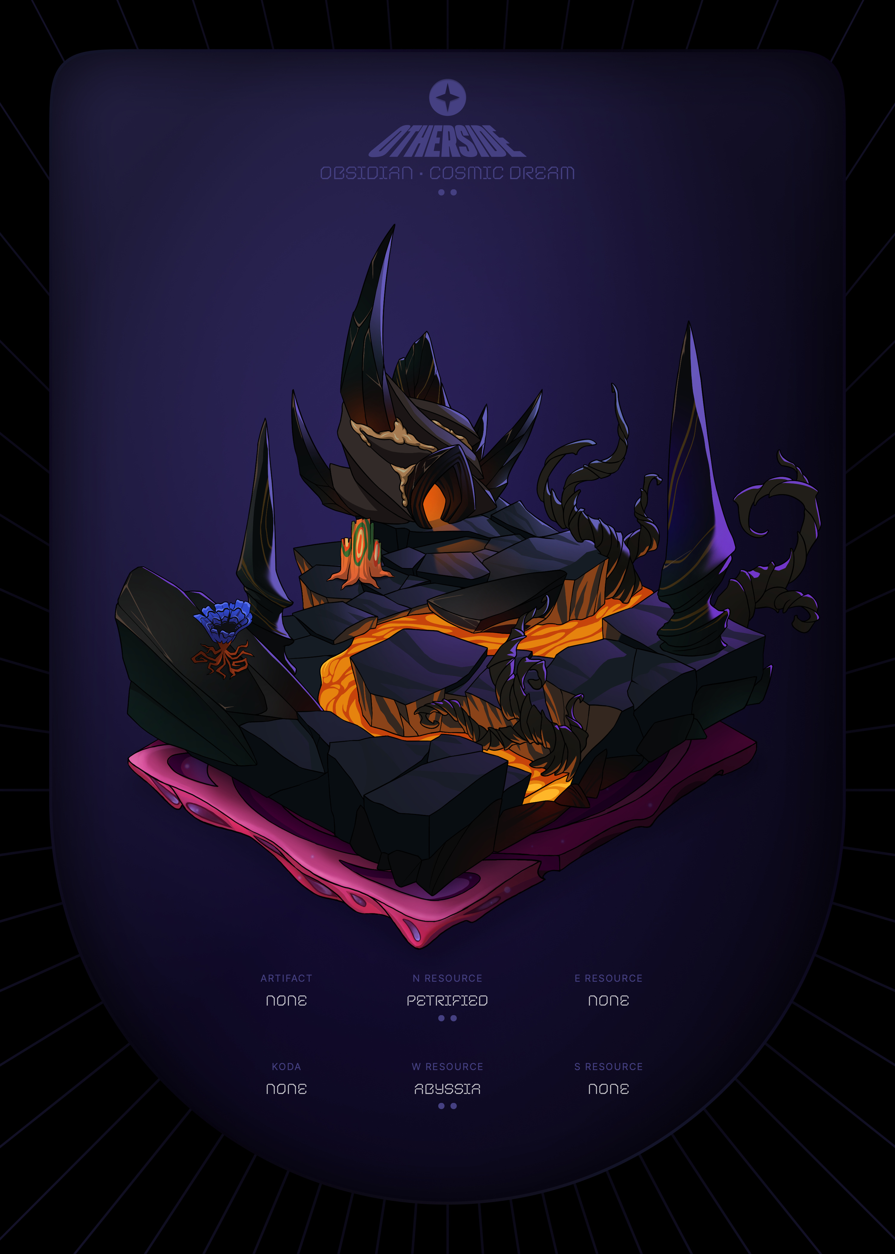 Otherdeed #95322 — Obsidian