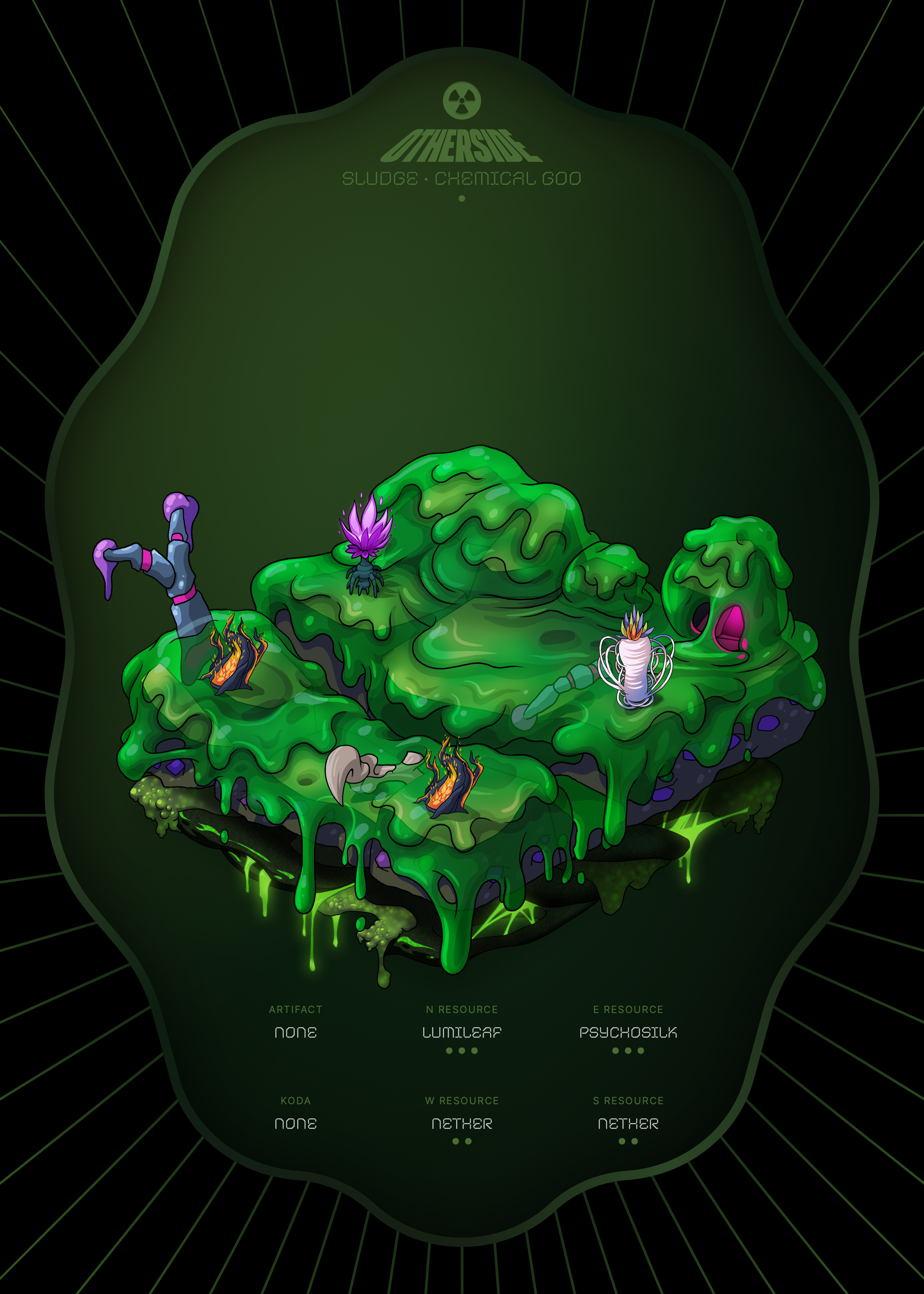 Otherdeed #11932 — Sludge