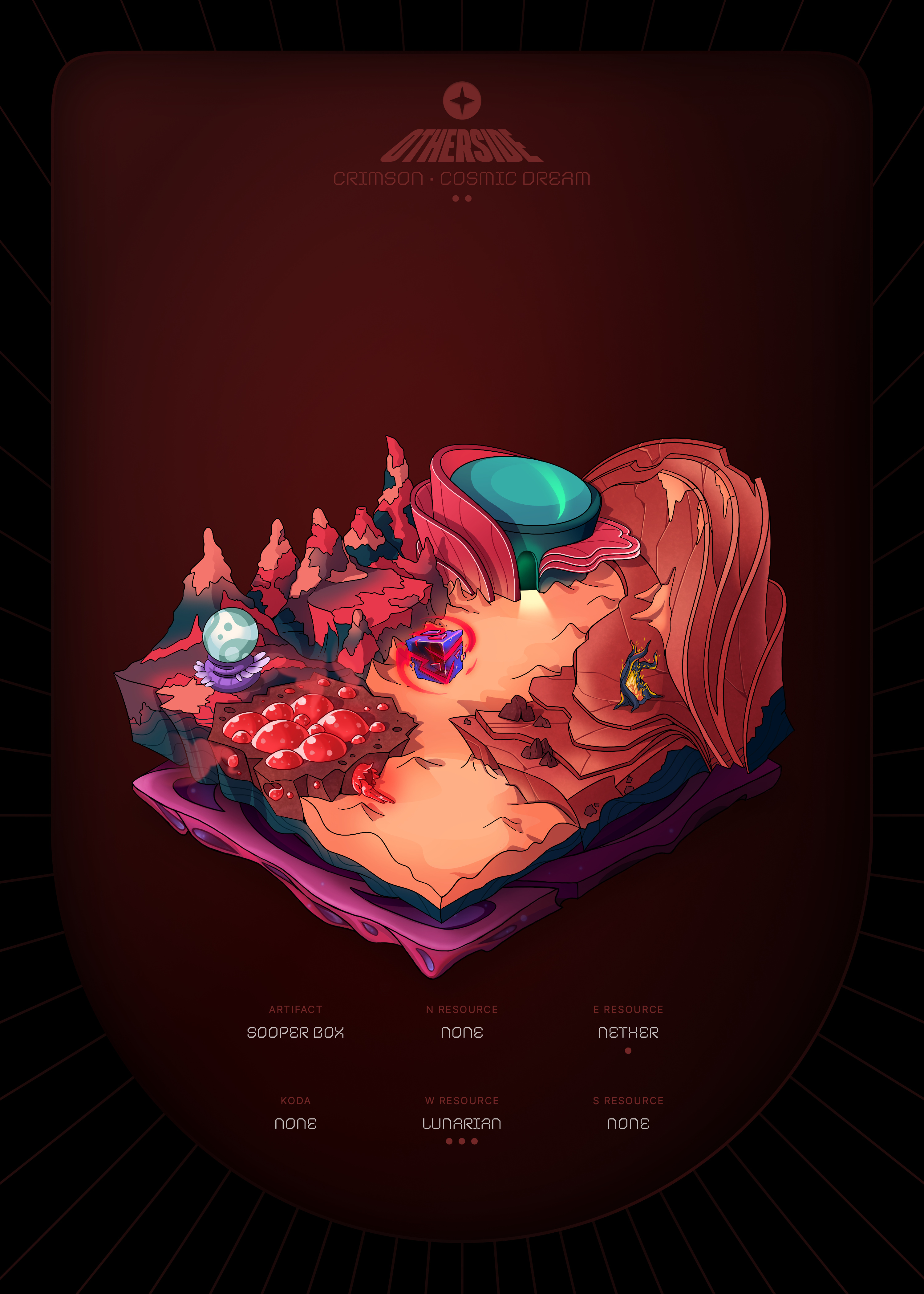 Otherdeed #94077 — Crimson
