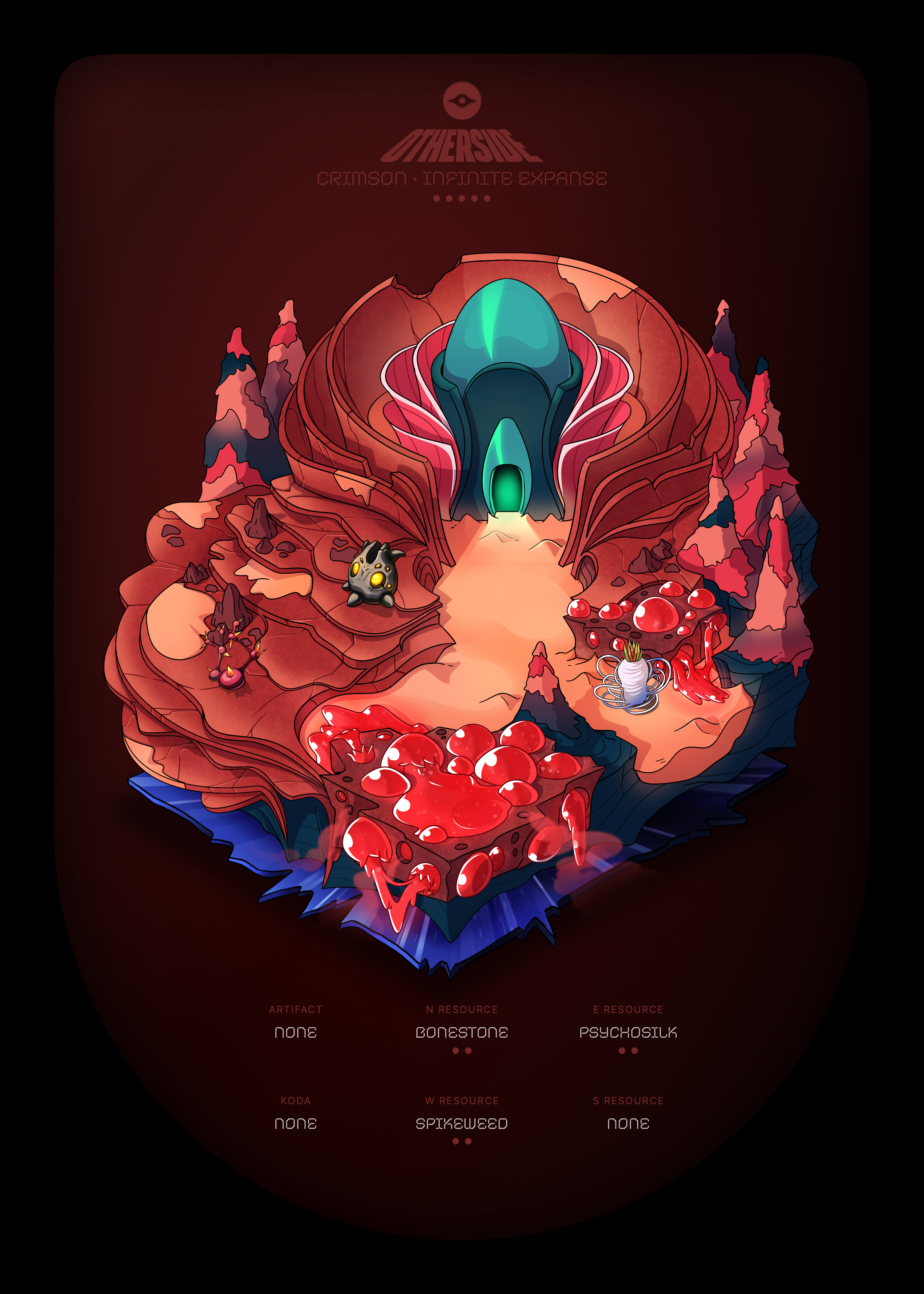 Otherdeed #44567 — Crimson