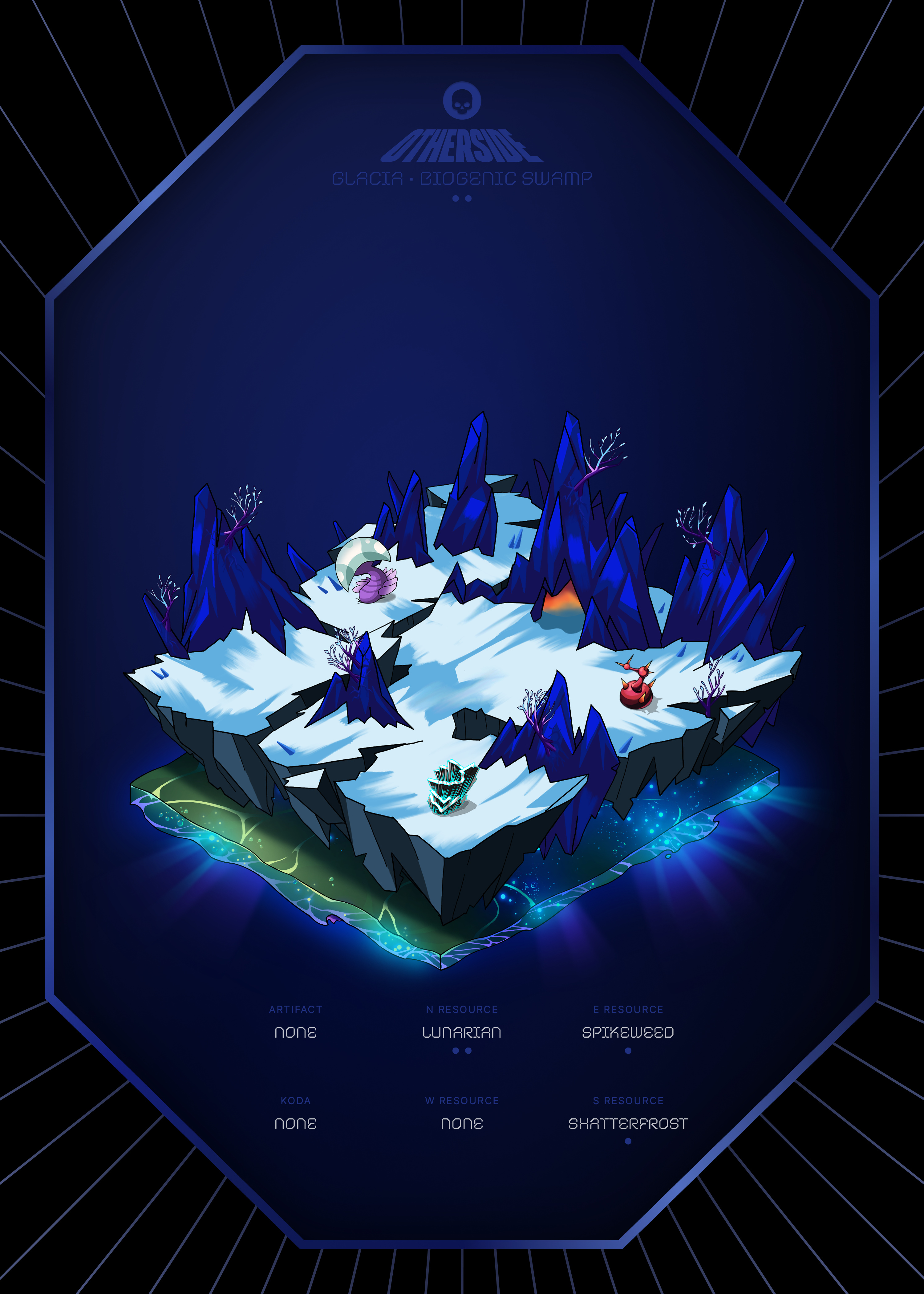 Otherdeed #610 — Glacia