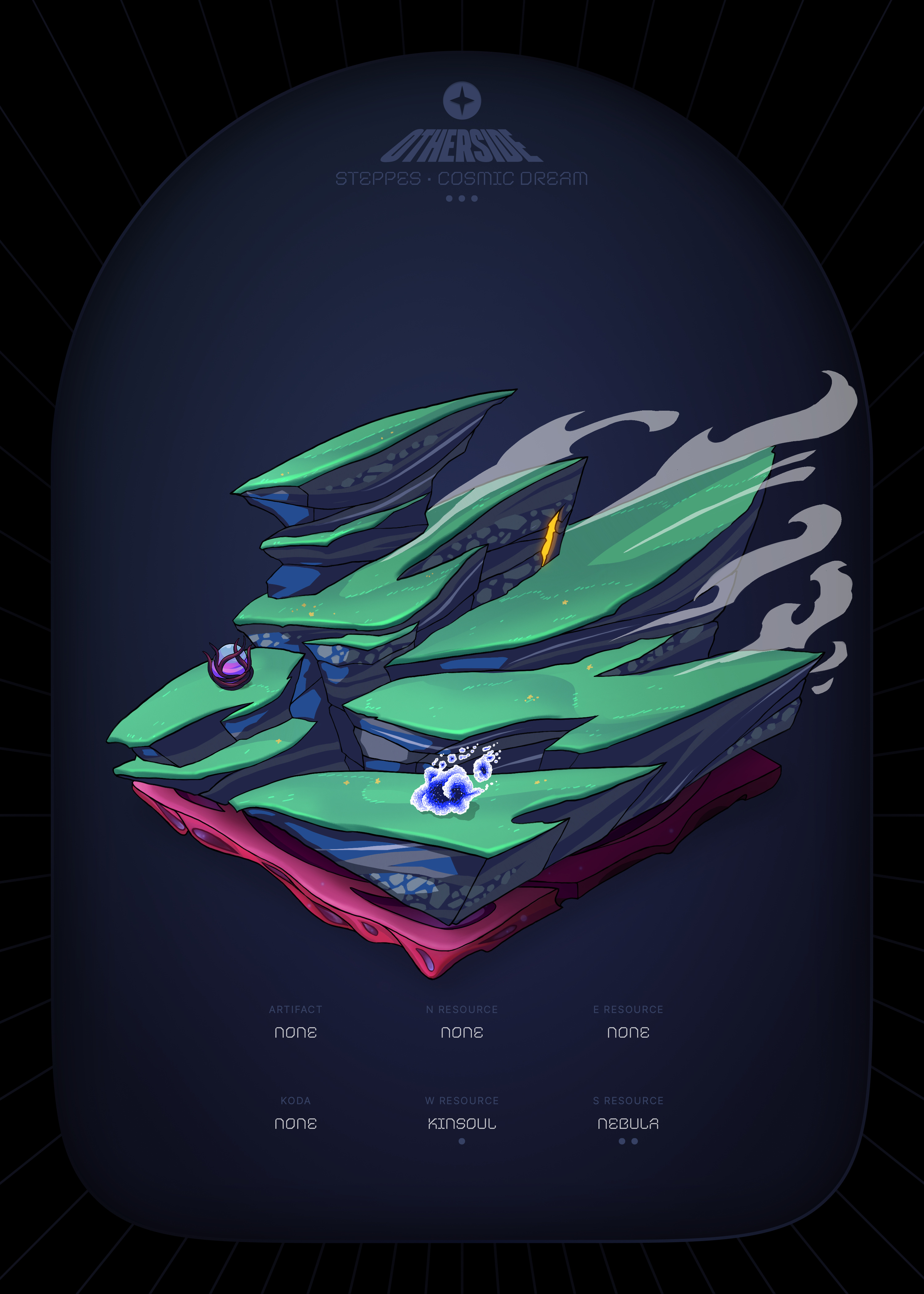 Otherdeed #36782 — Steppes