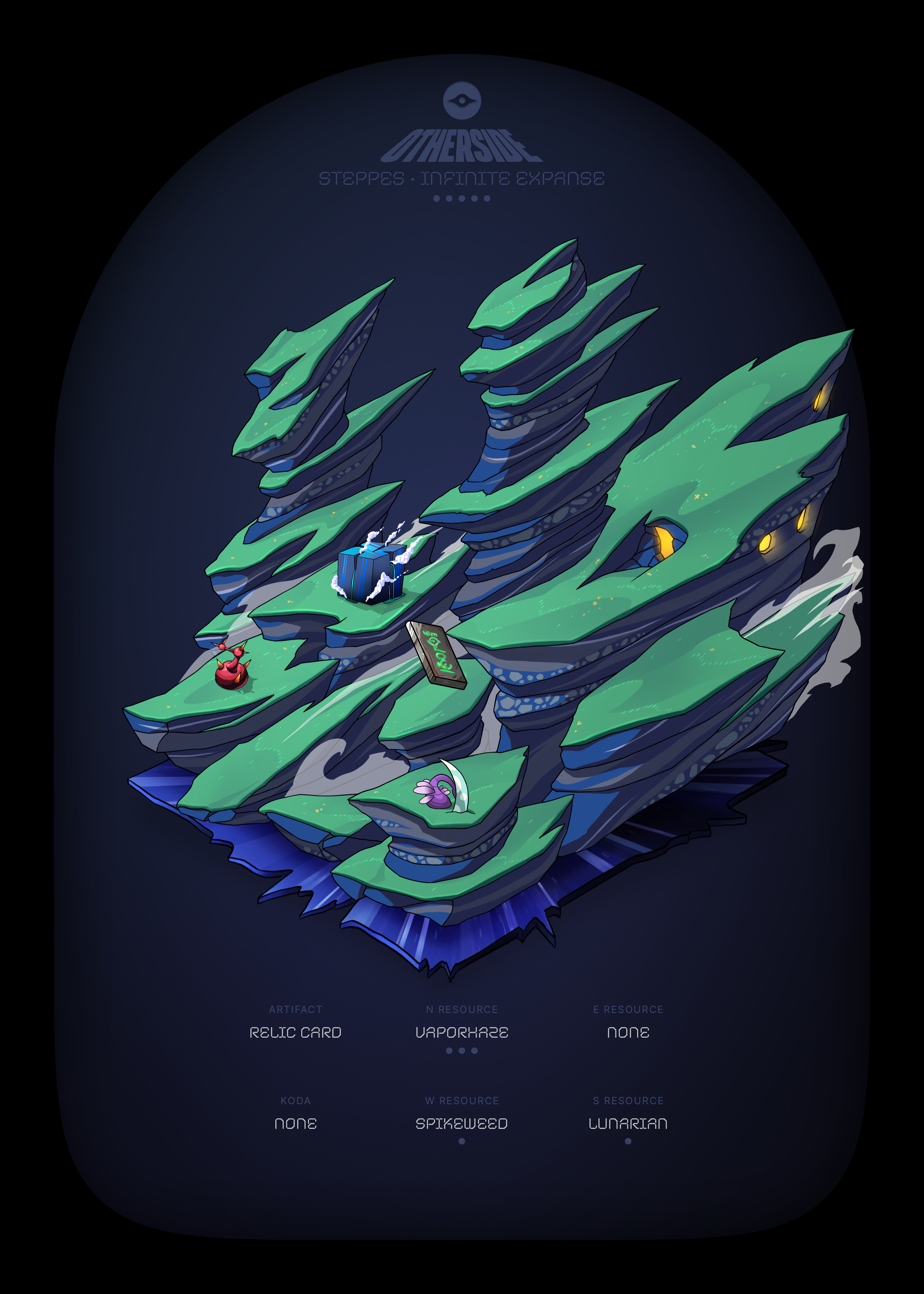 Otherdeed #40680 — Steppes