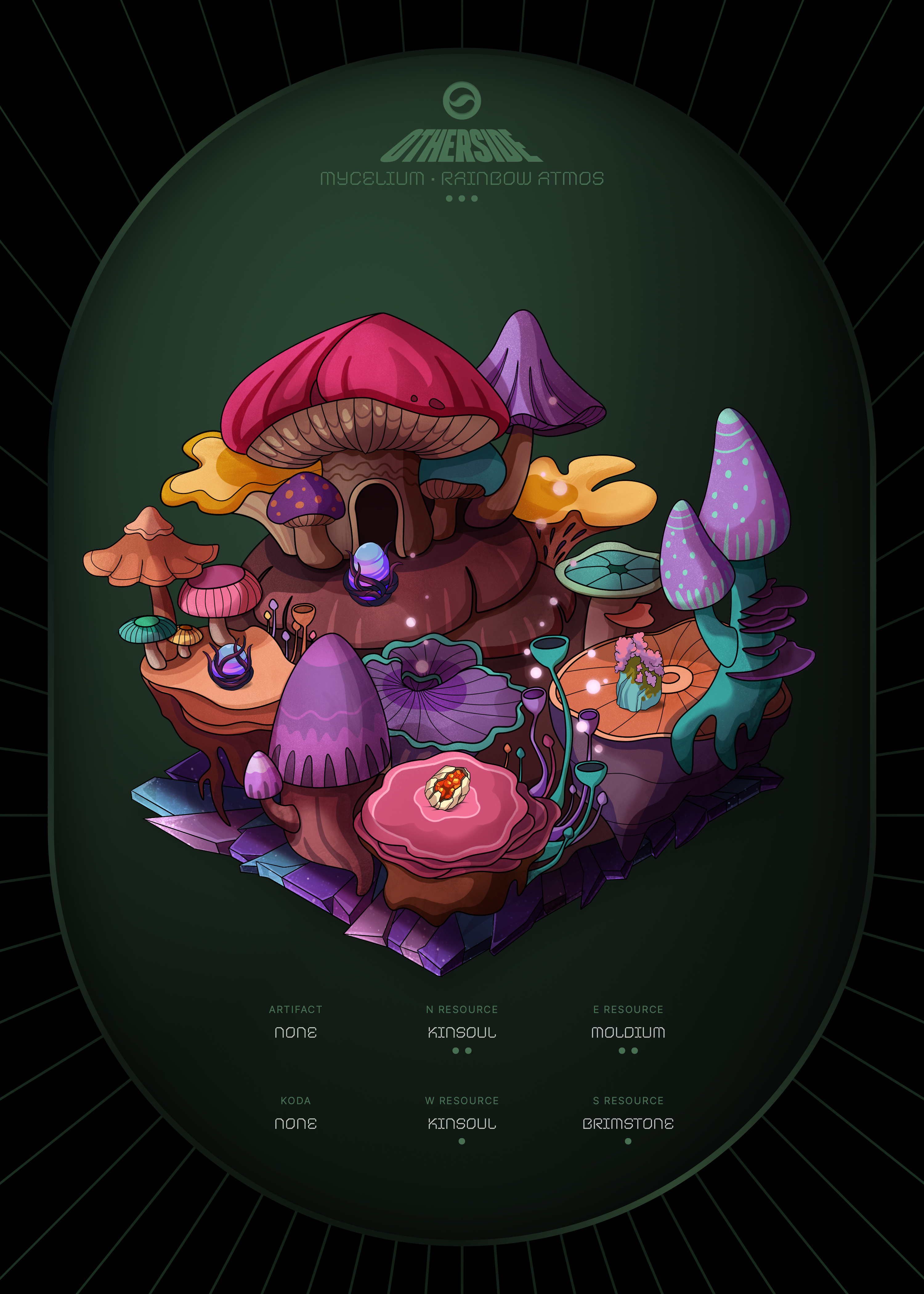 Otherdeed #74579 — Mycelium