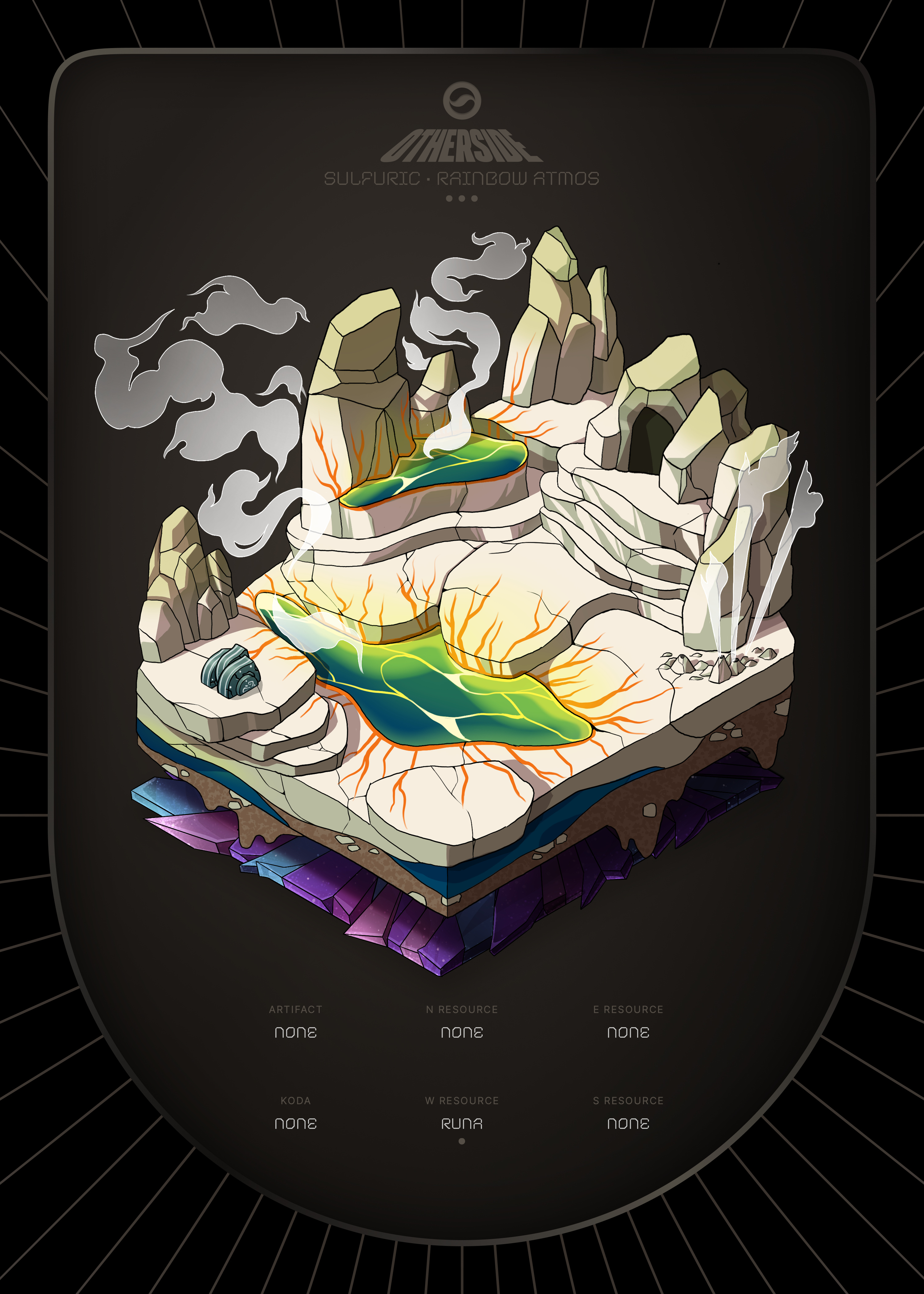 Otherdeed #77118 — Sulfuric