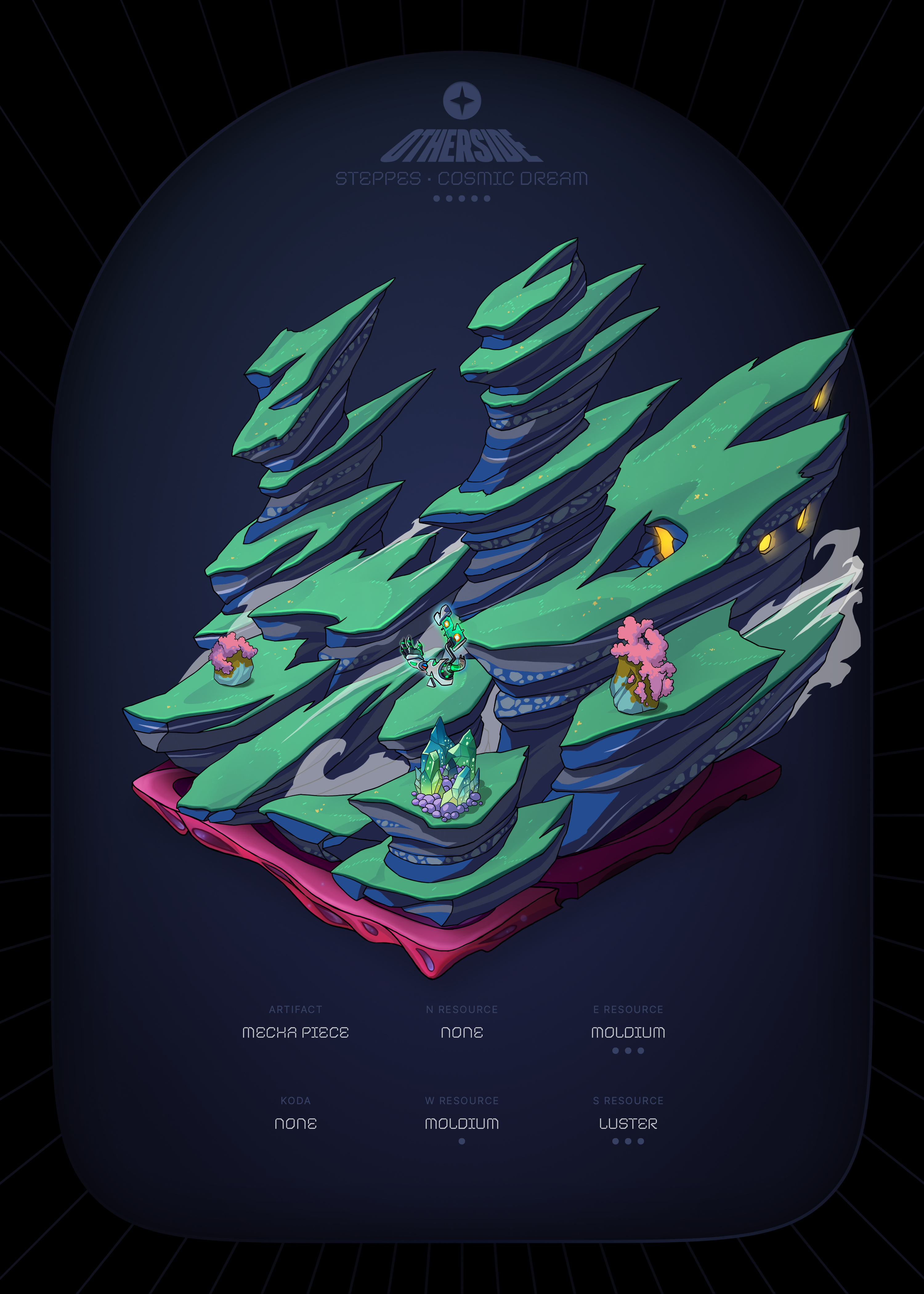 Otherdeed #33717 — Steppes