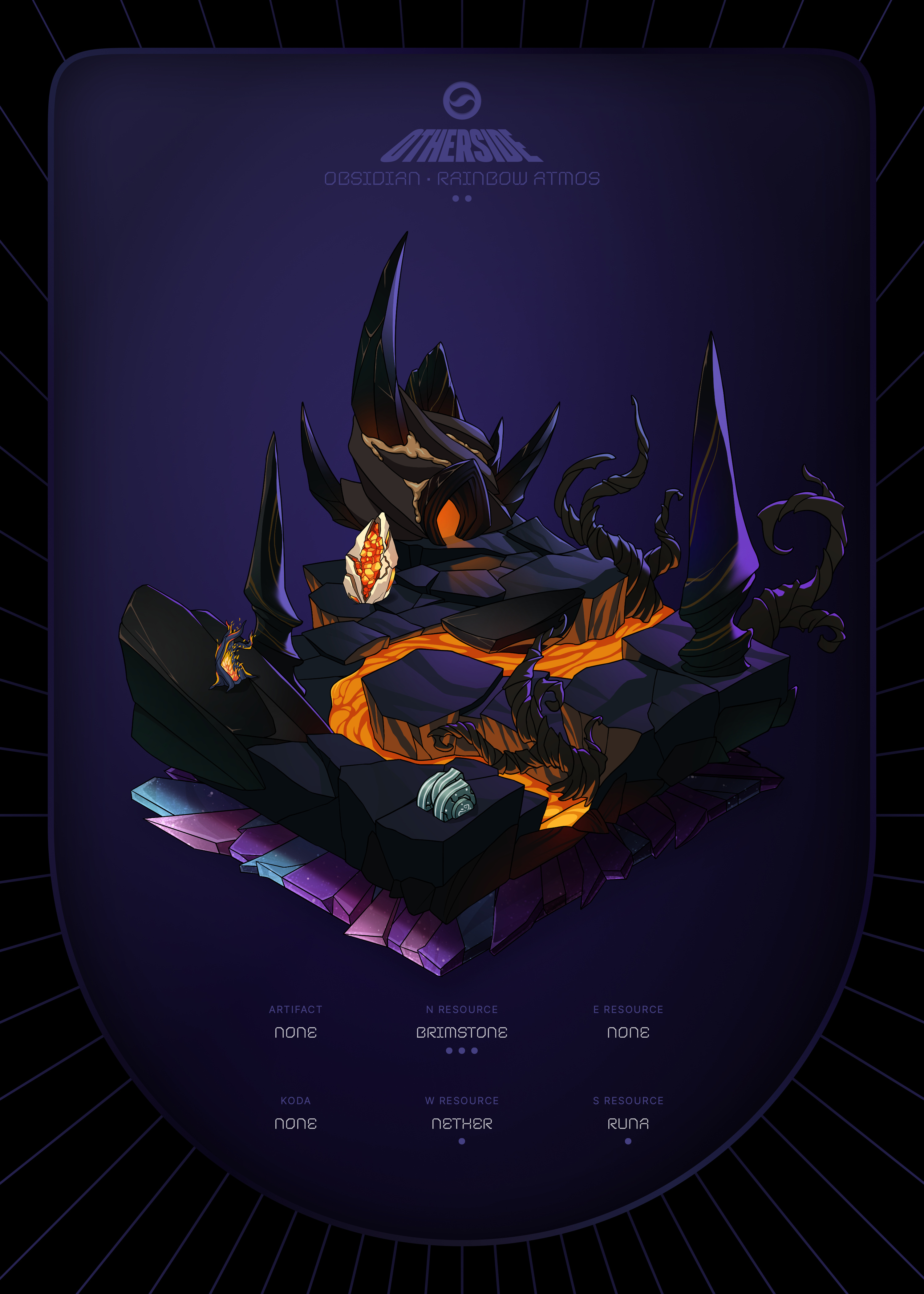 Otherdeed #70929 — Obsidian
