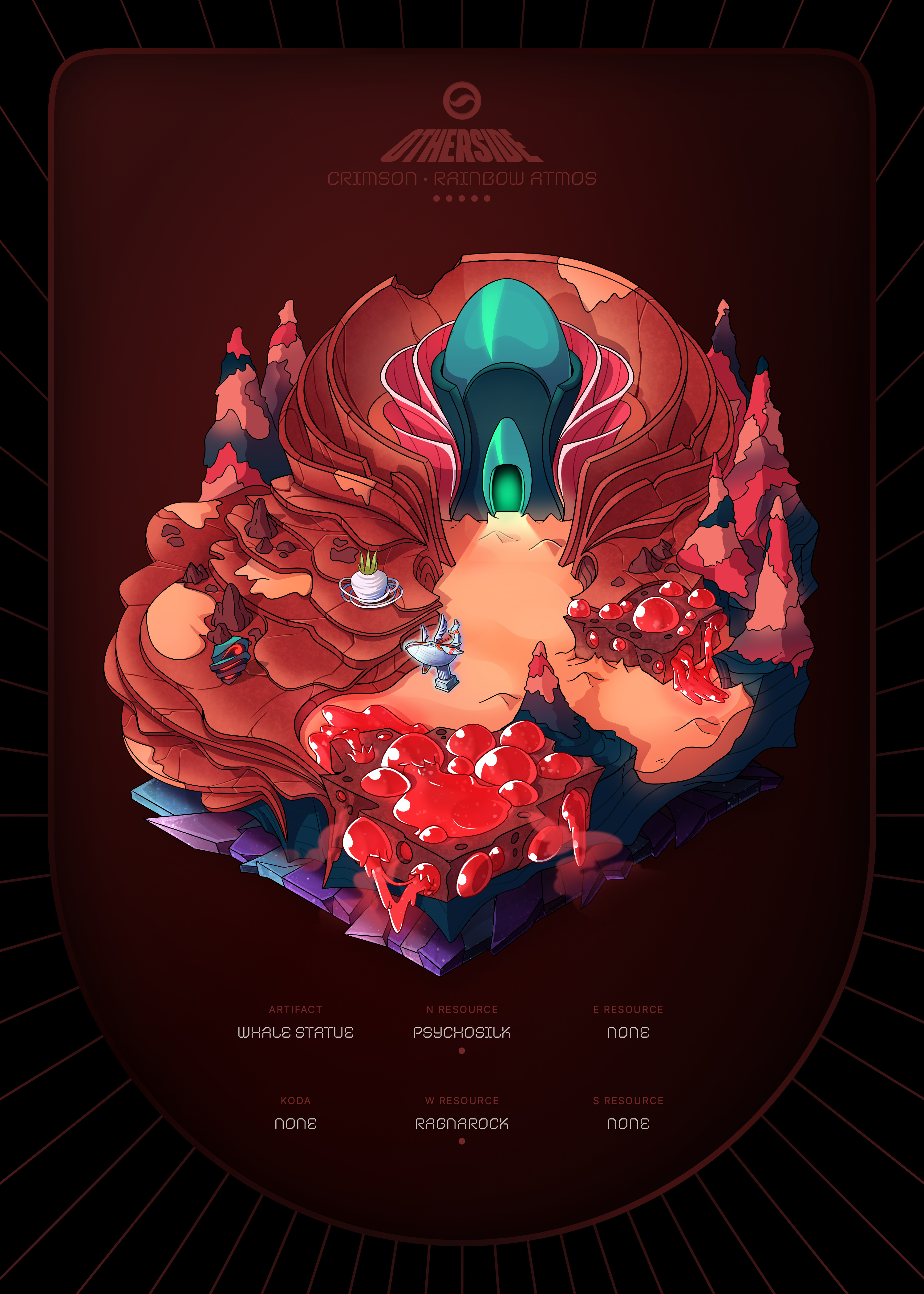 Otherdeed #69674 — Crimson