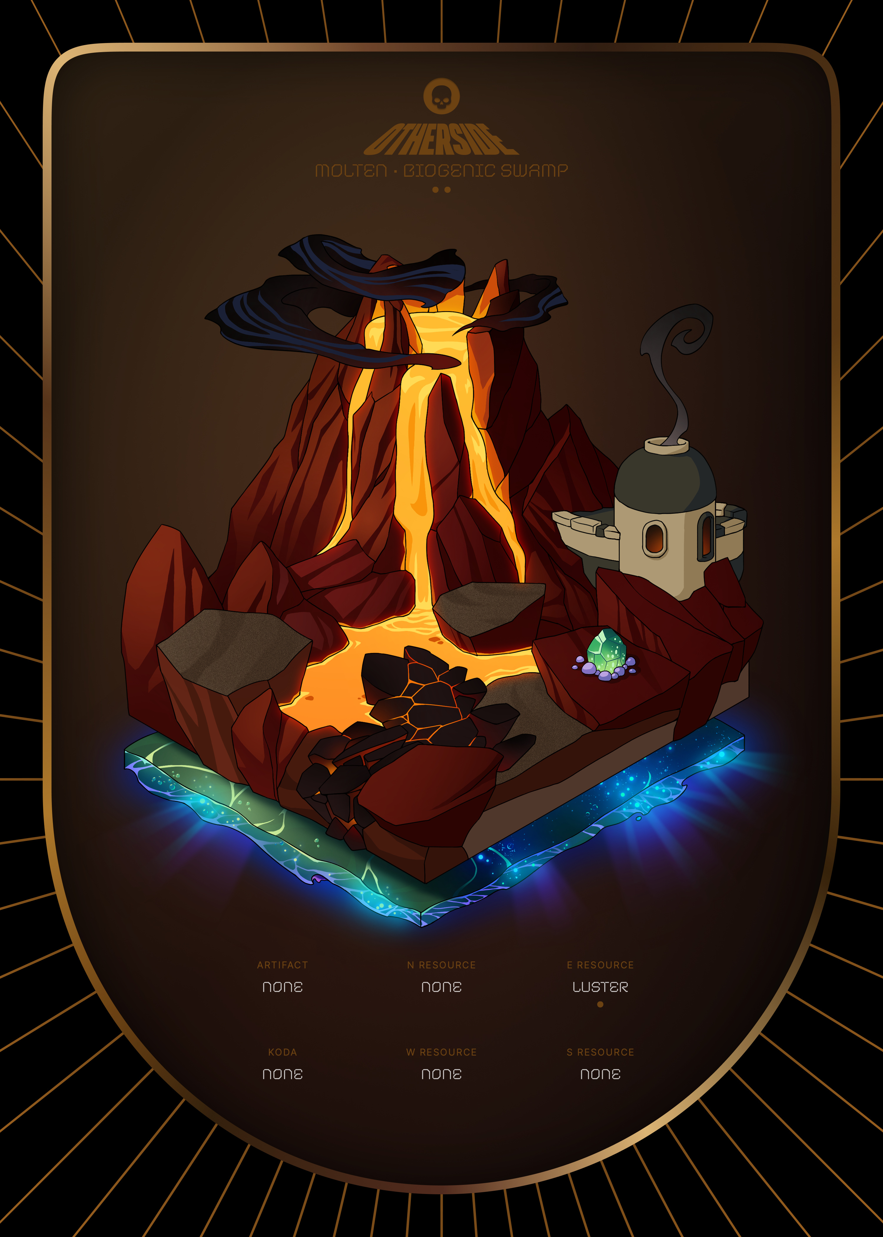 Otherdeed #7315 — Molten