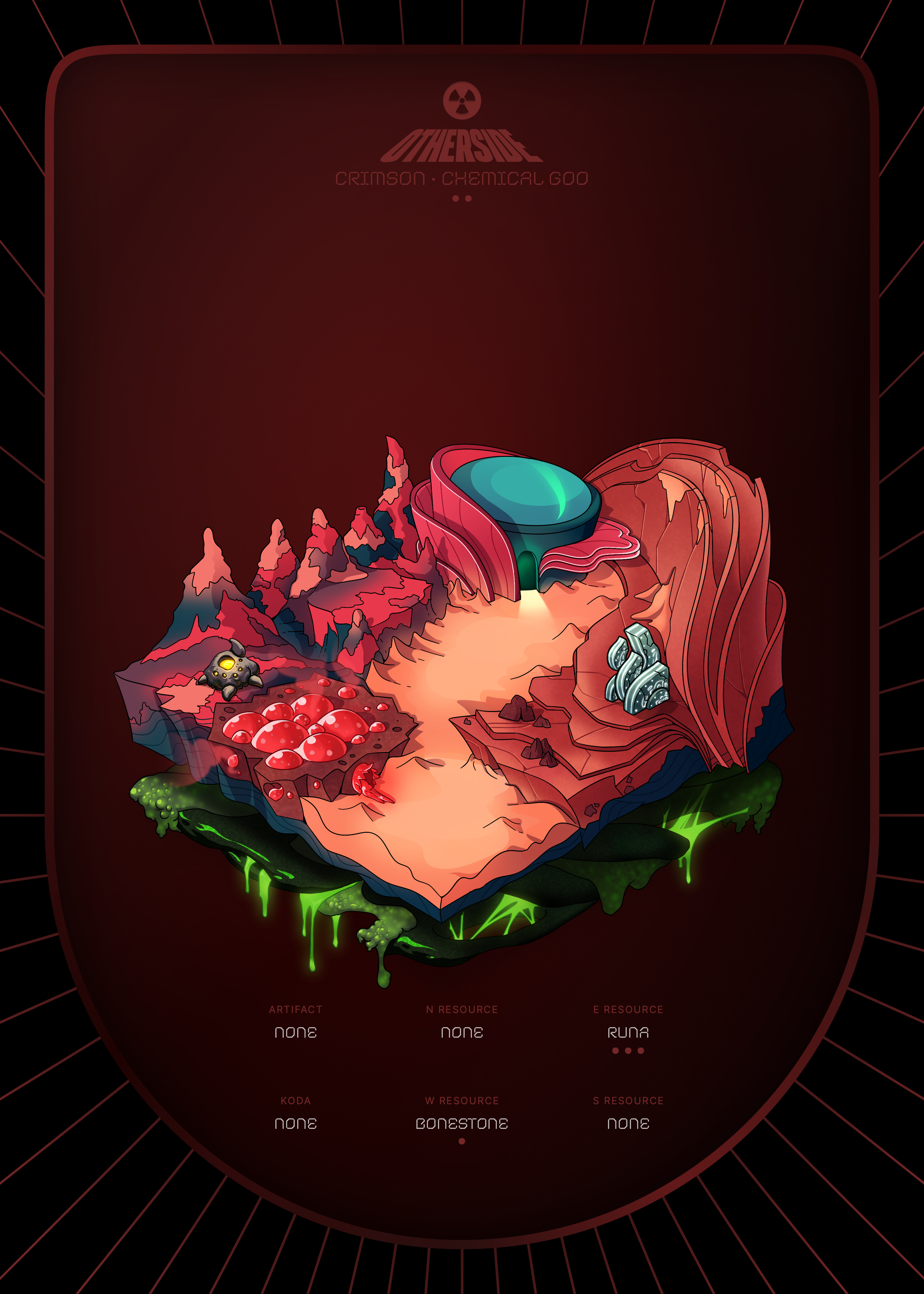 Otherdeed #18425 — Crimson