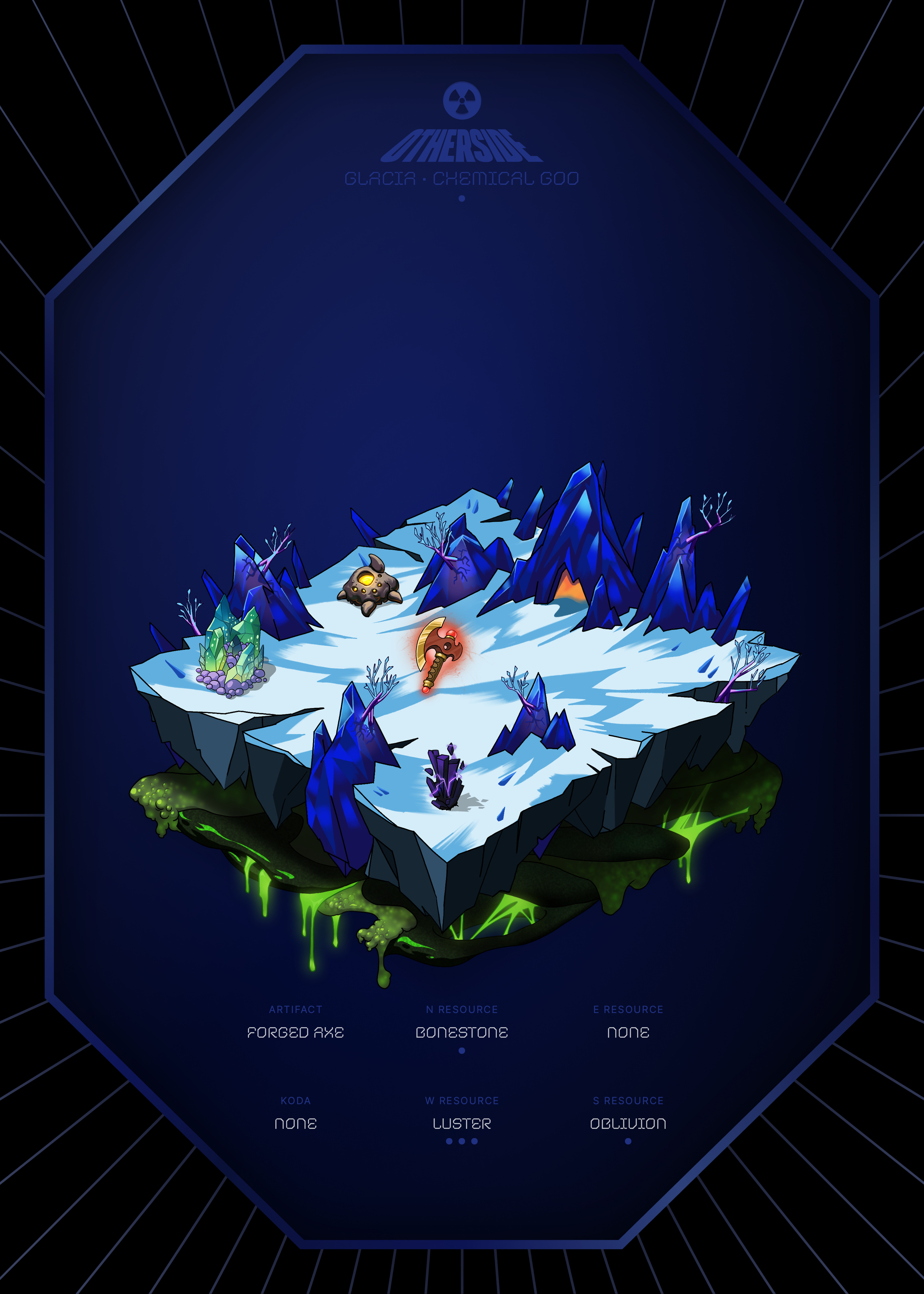 Otherdeed #14849 — Glacia