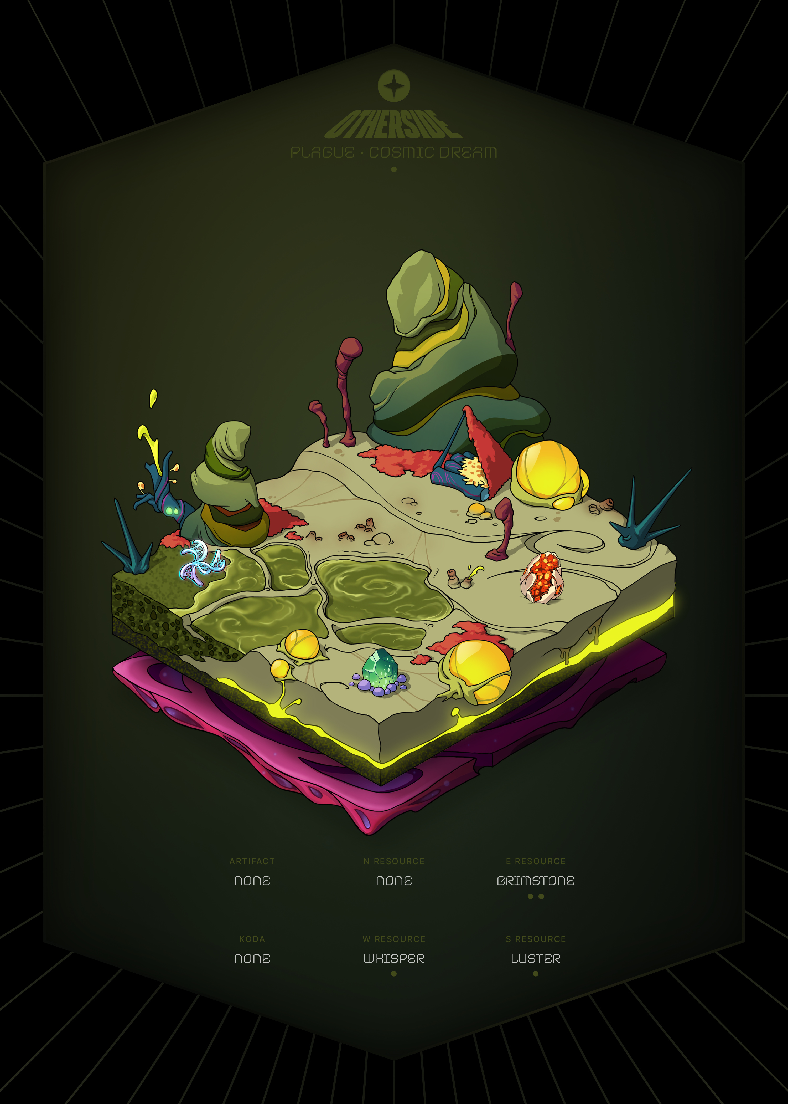 Otherdeed #99955 — Plague