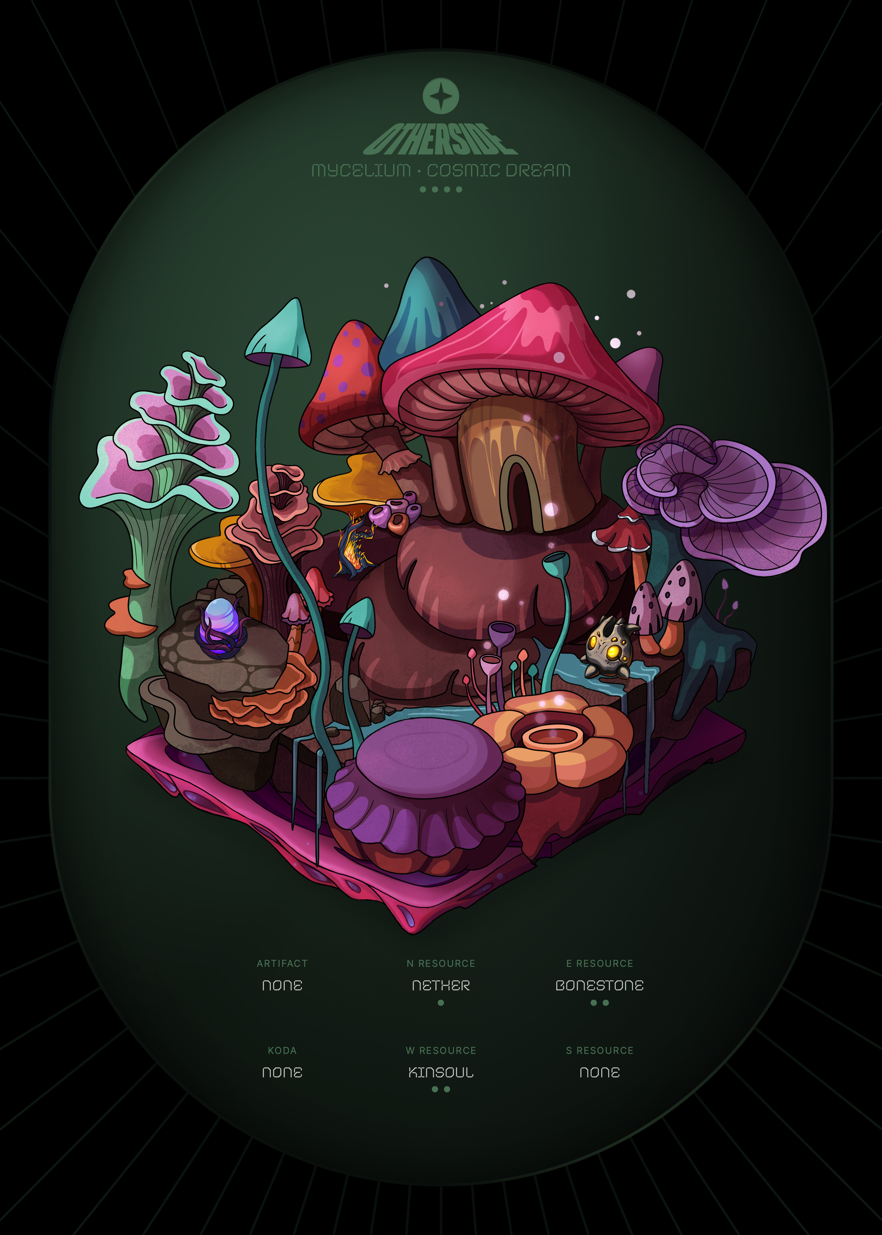 Otherdeed #35843 — Mycelium