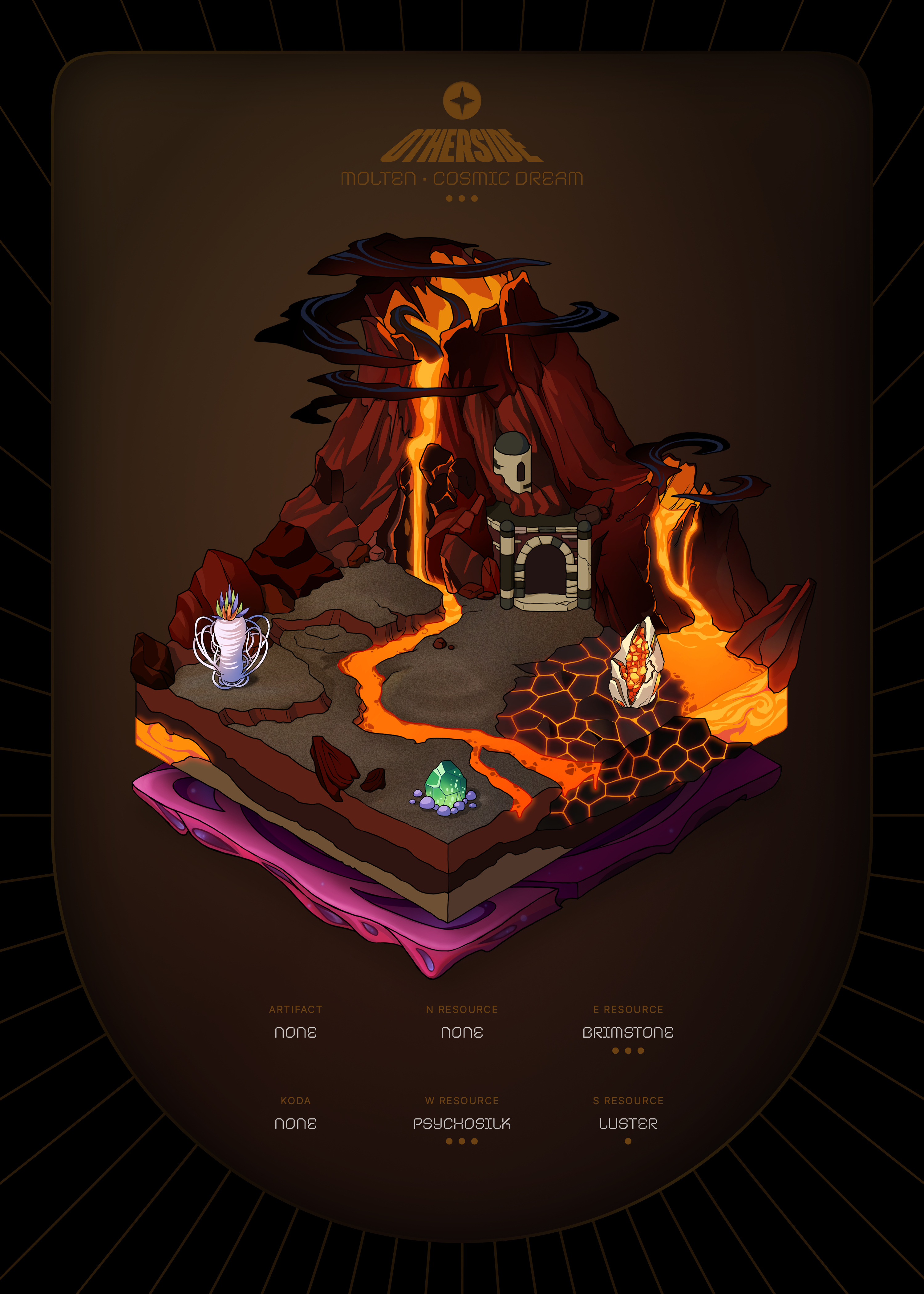 Otherdeed #39087 — Molten