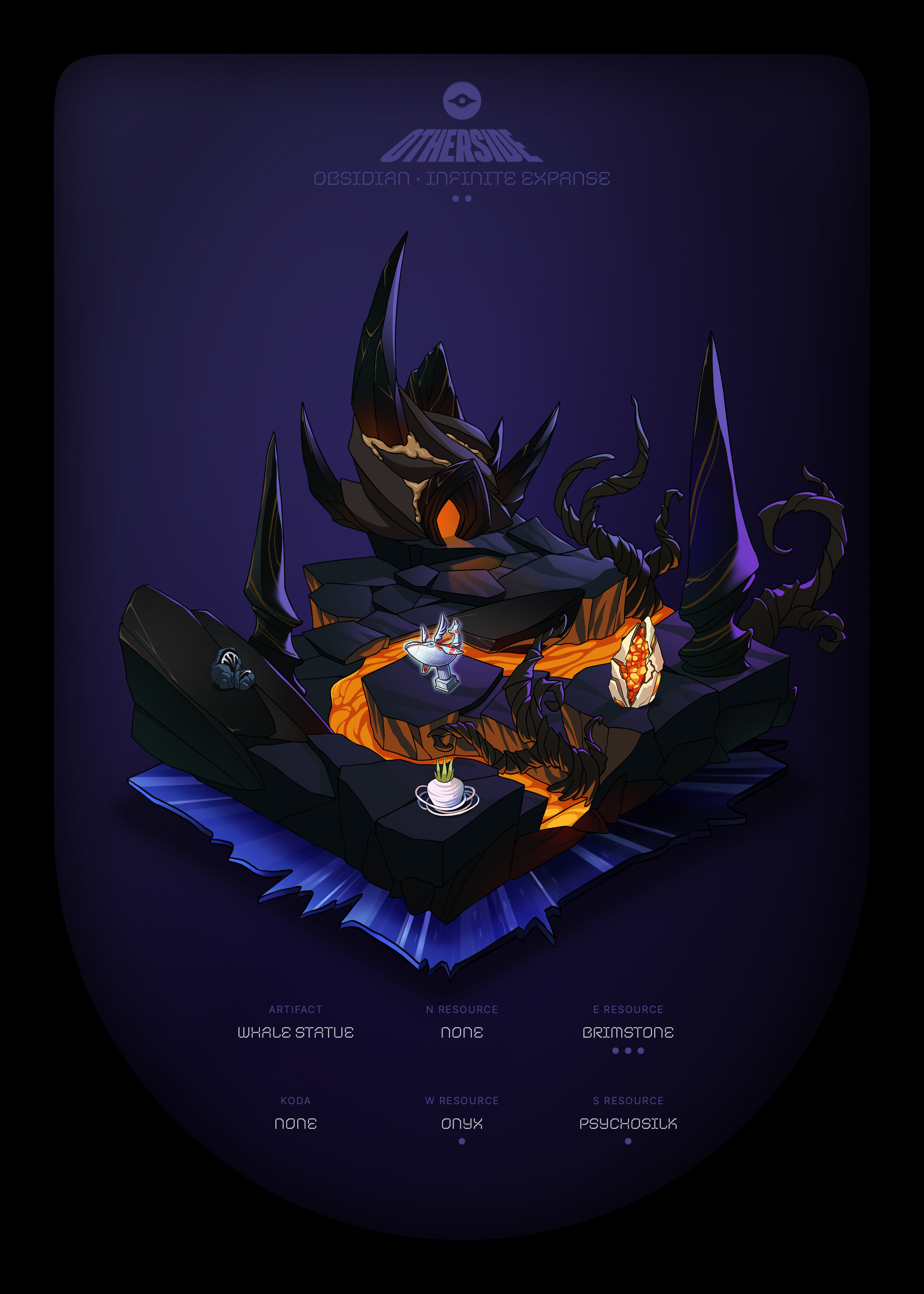 Otherdeed #60812 — Obsidian