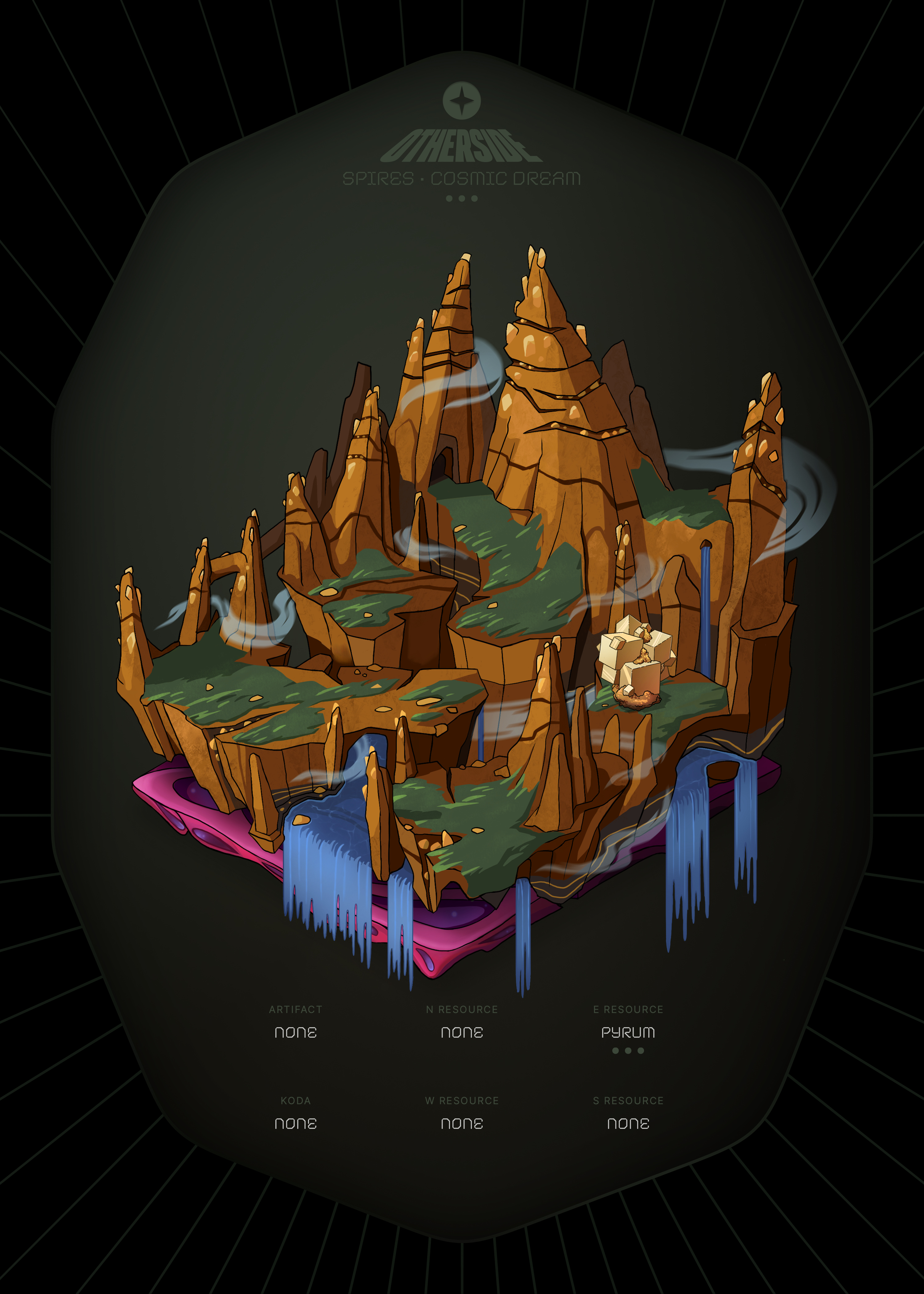 Otherdeed #99777 — Spires