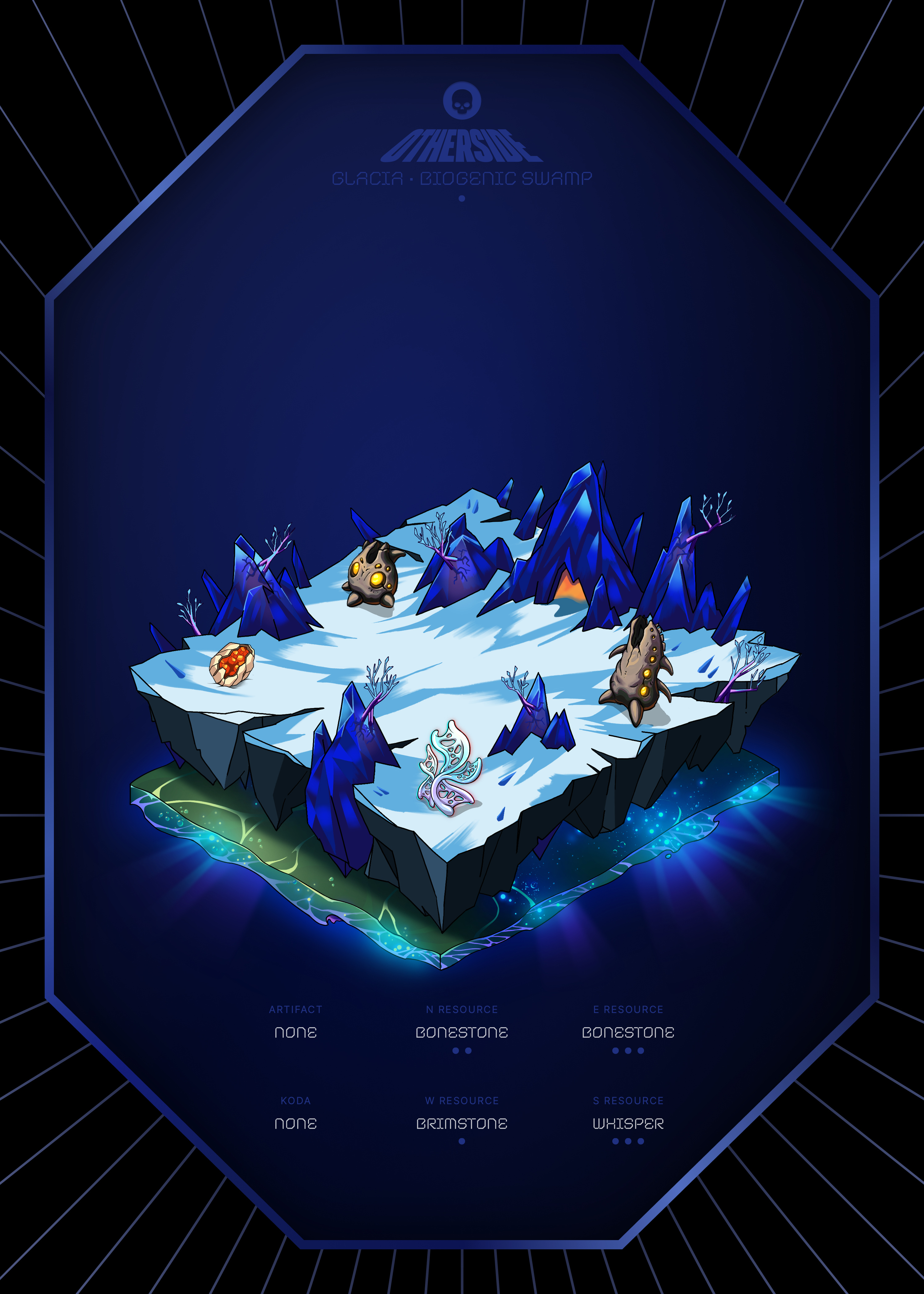 Otherdeed #5107 — Glacia