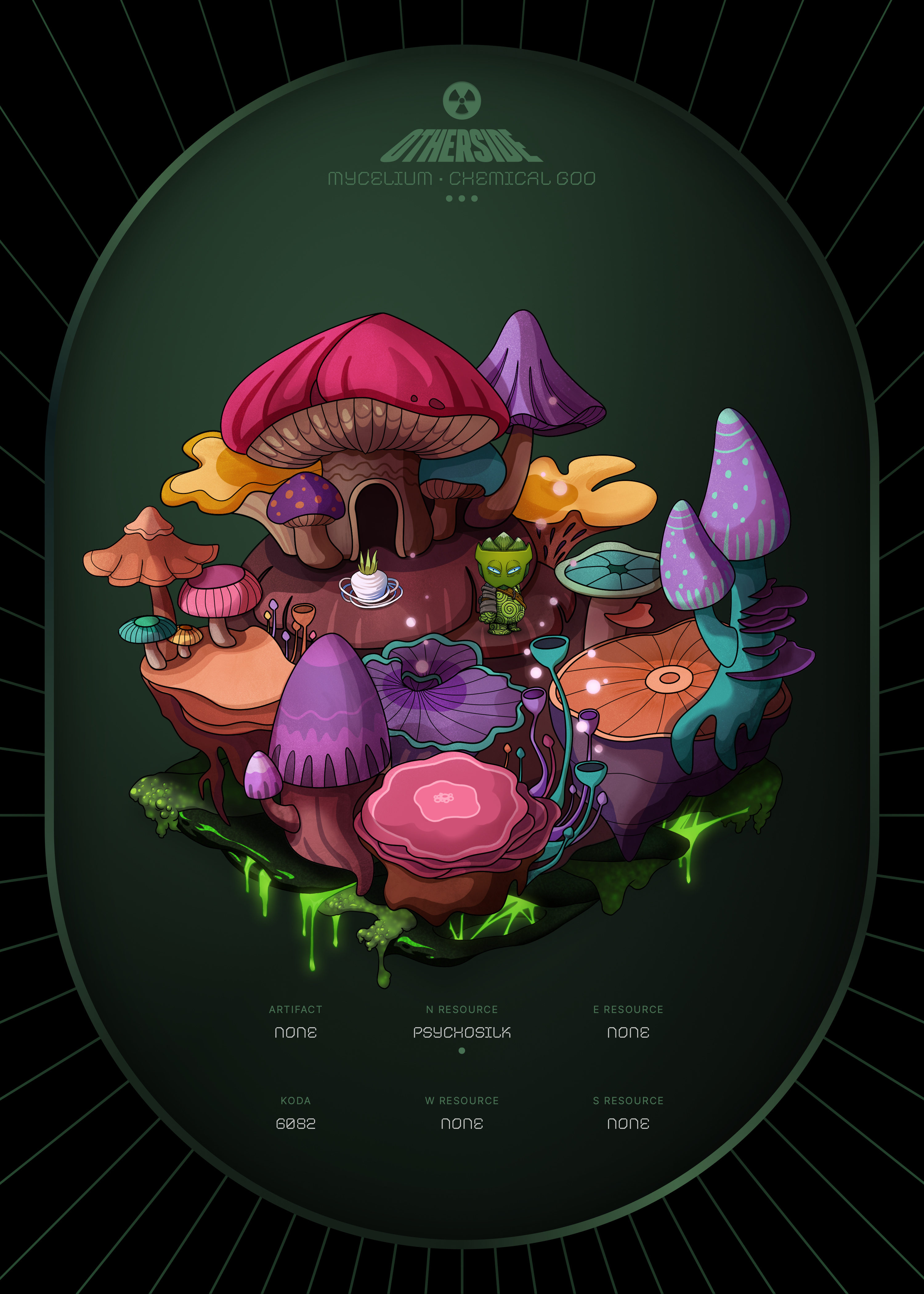 Otherdeed #28407 — Mycelium