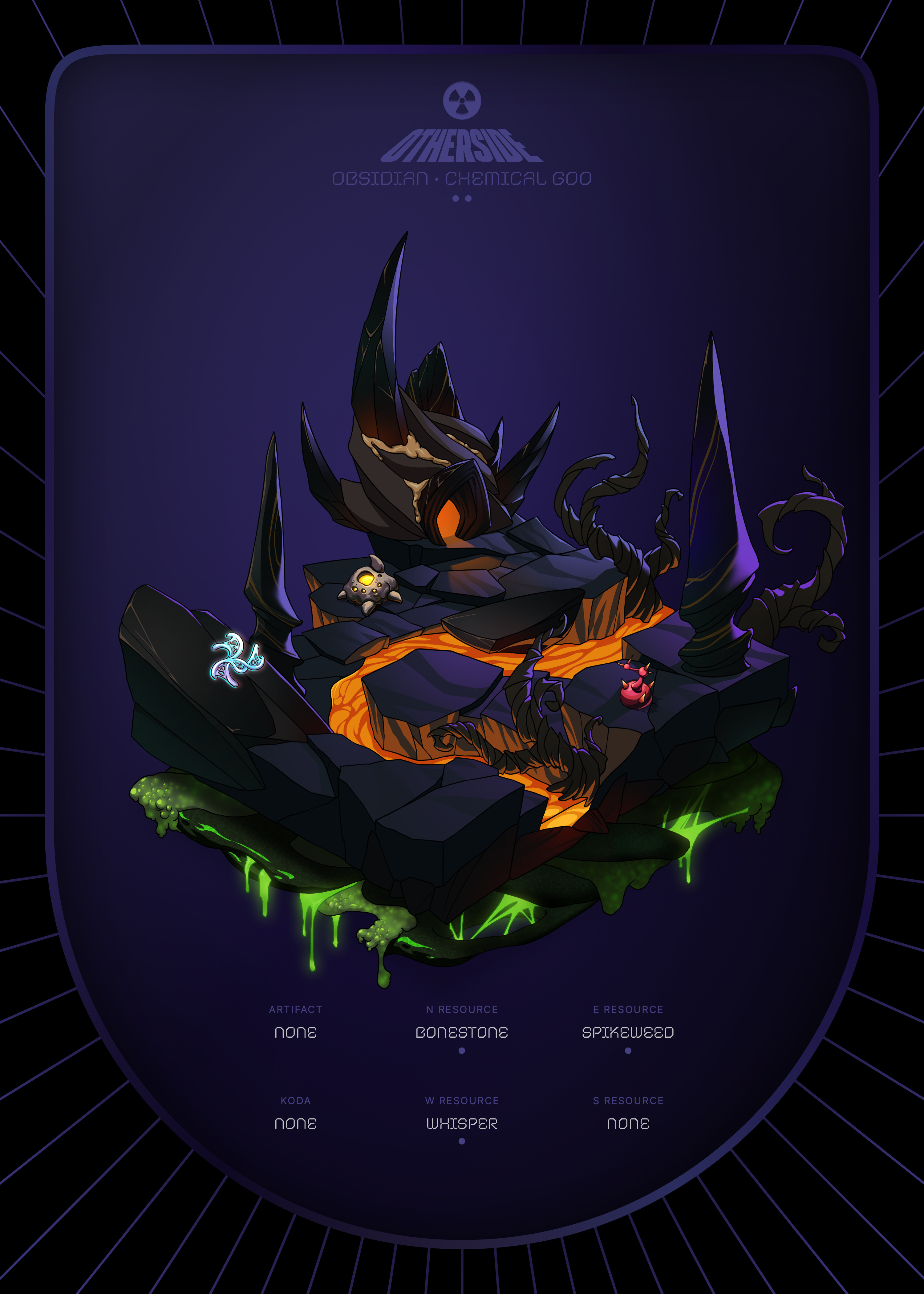 Otherdeed #20939 — Obsidian