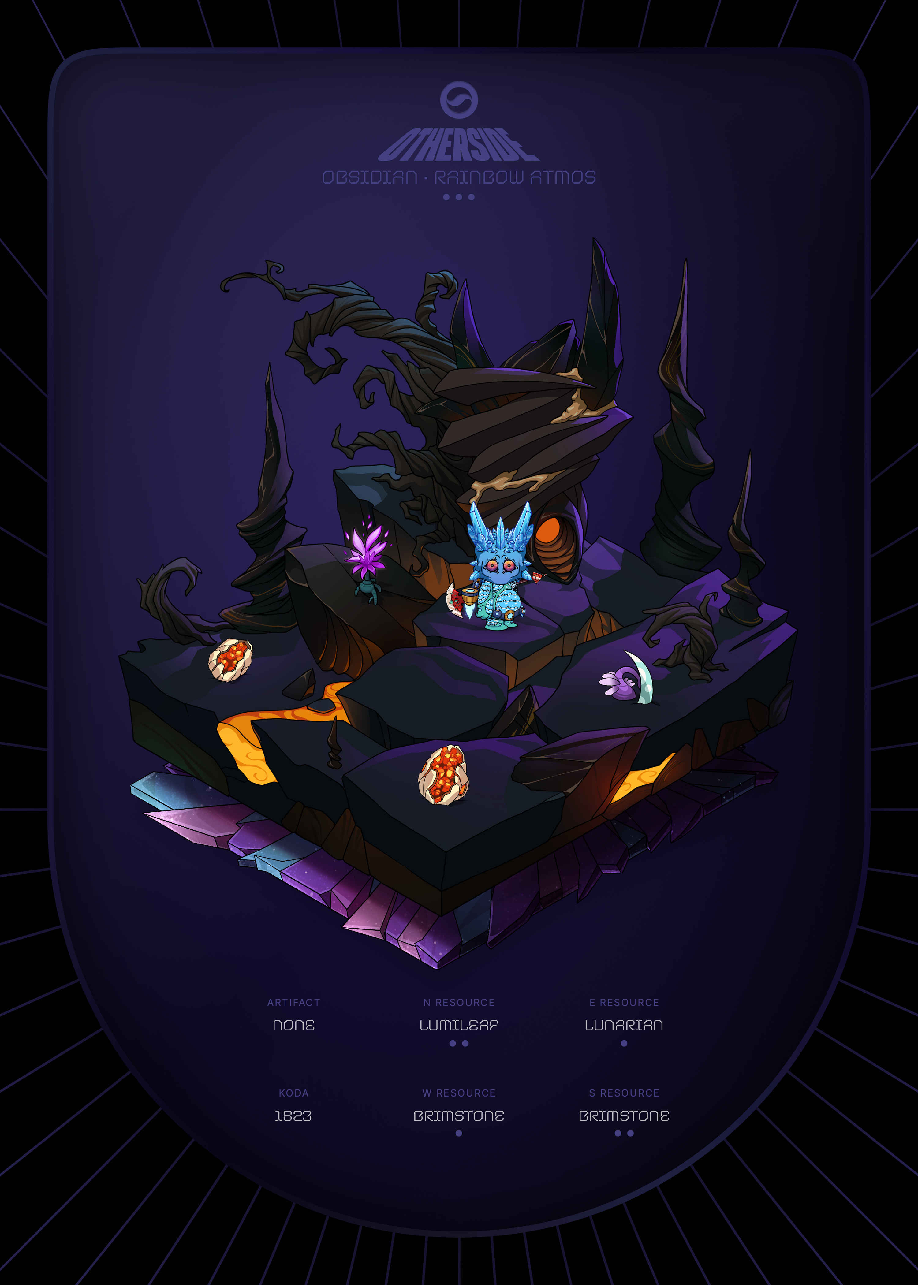 Otherdeed #81381 — Obsidian