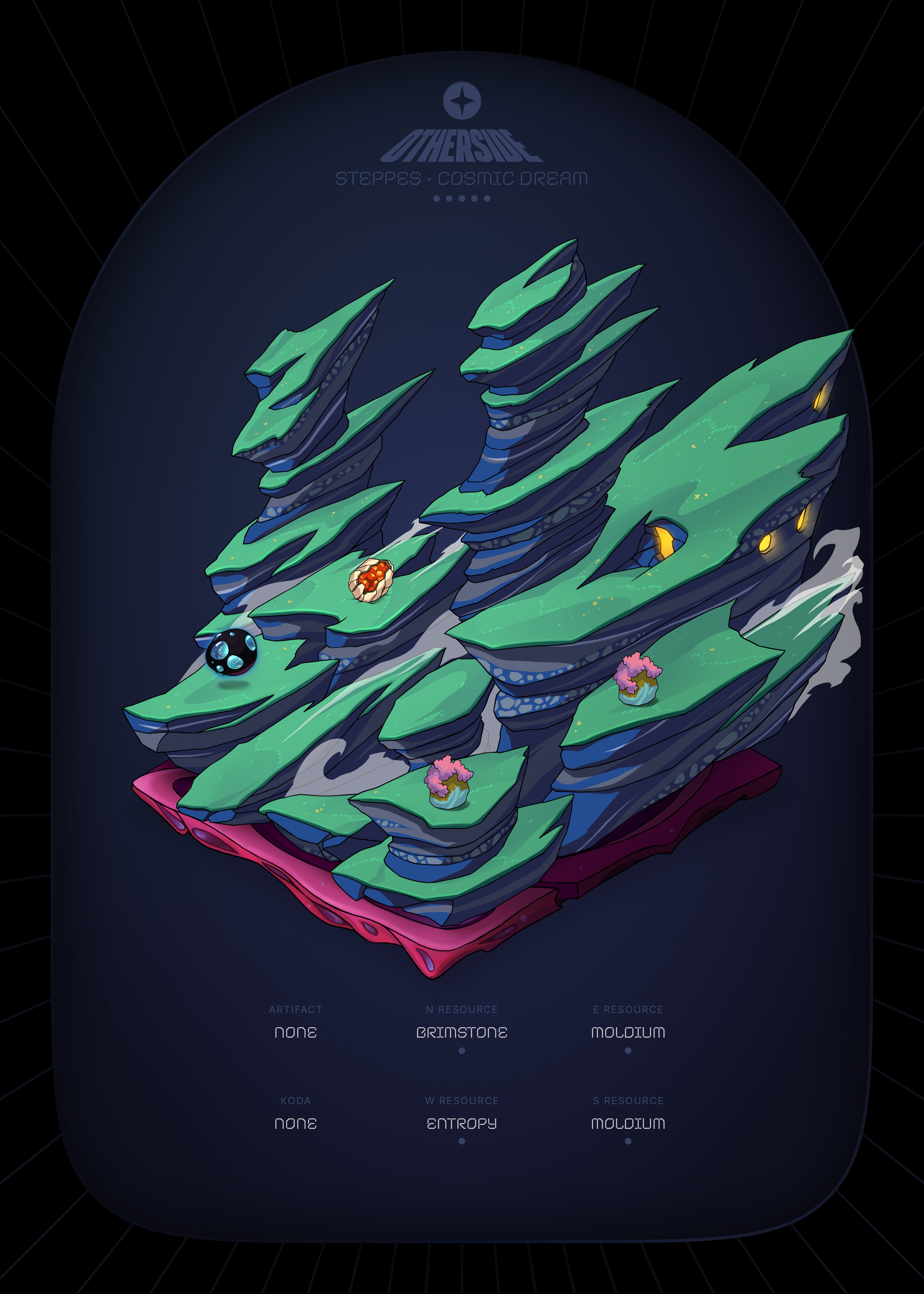 Otherdeed #31449 — Steppes