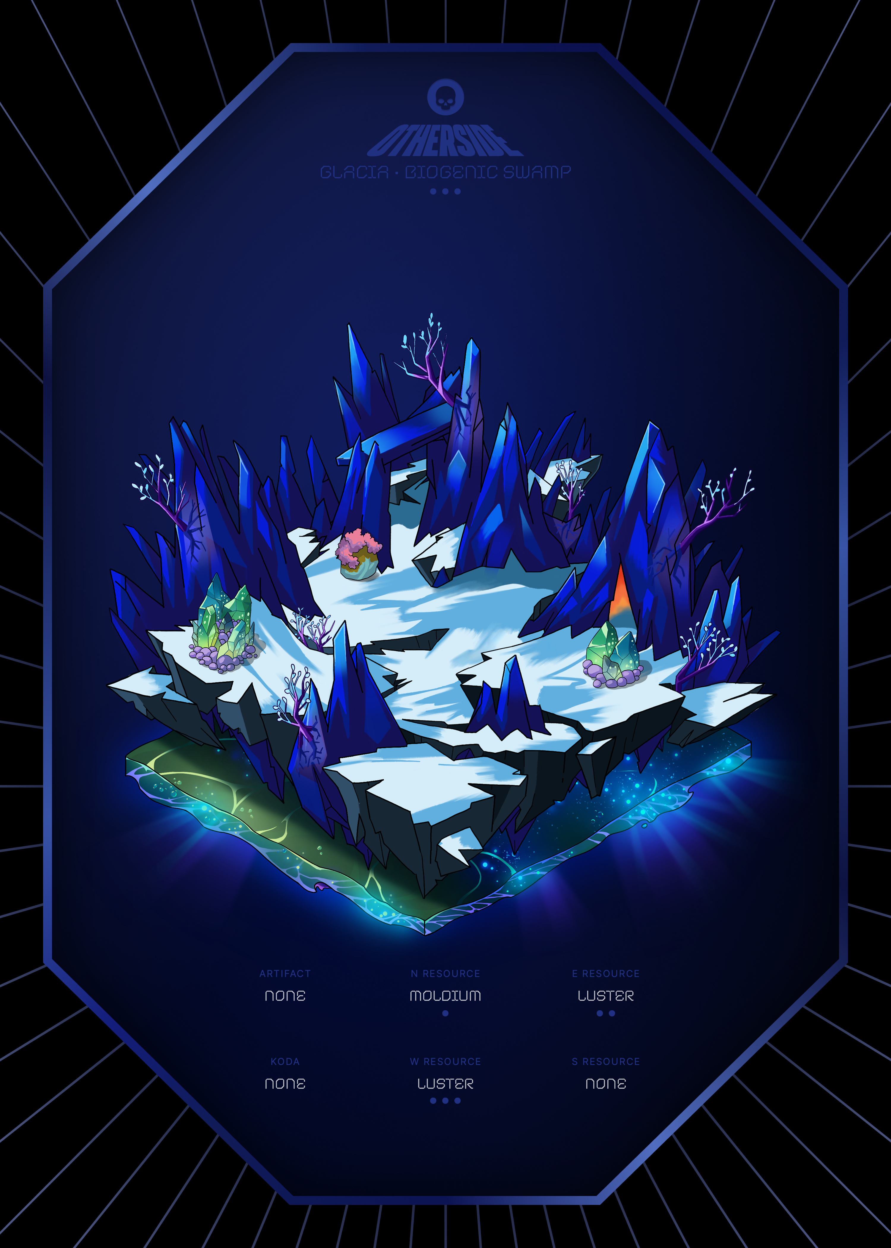 Otherdeed #8917 — Glacia
