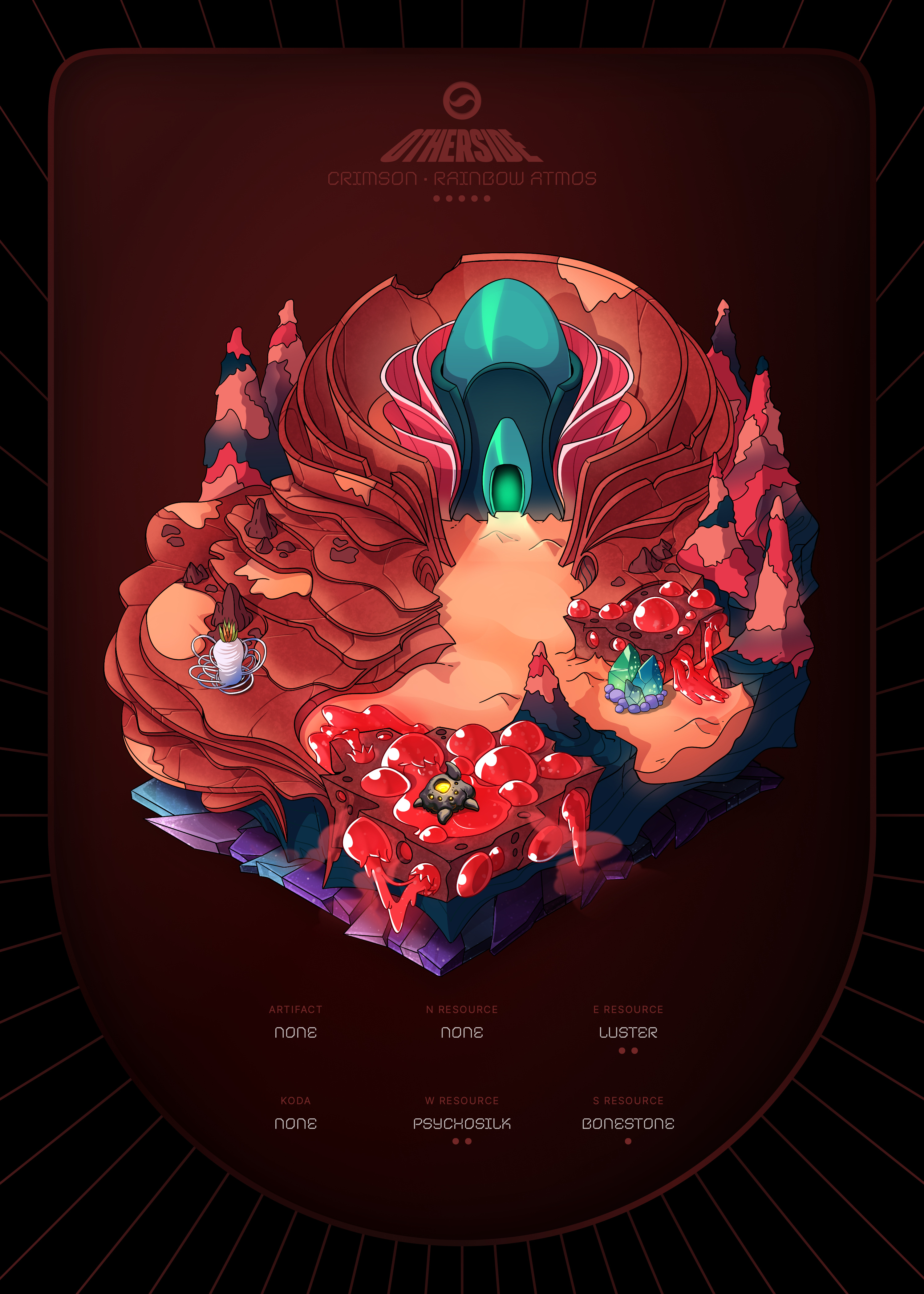 Otherdeed #78270 — Crimson