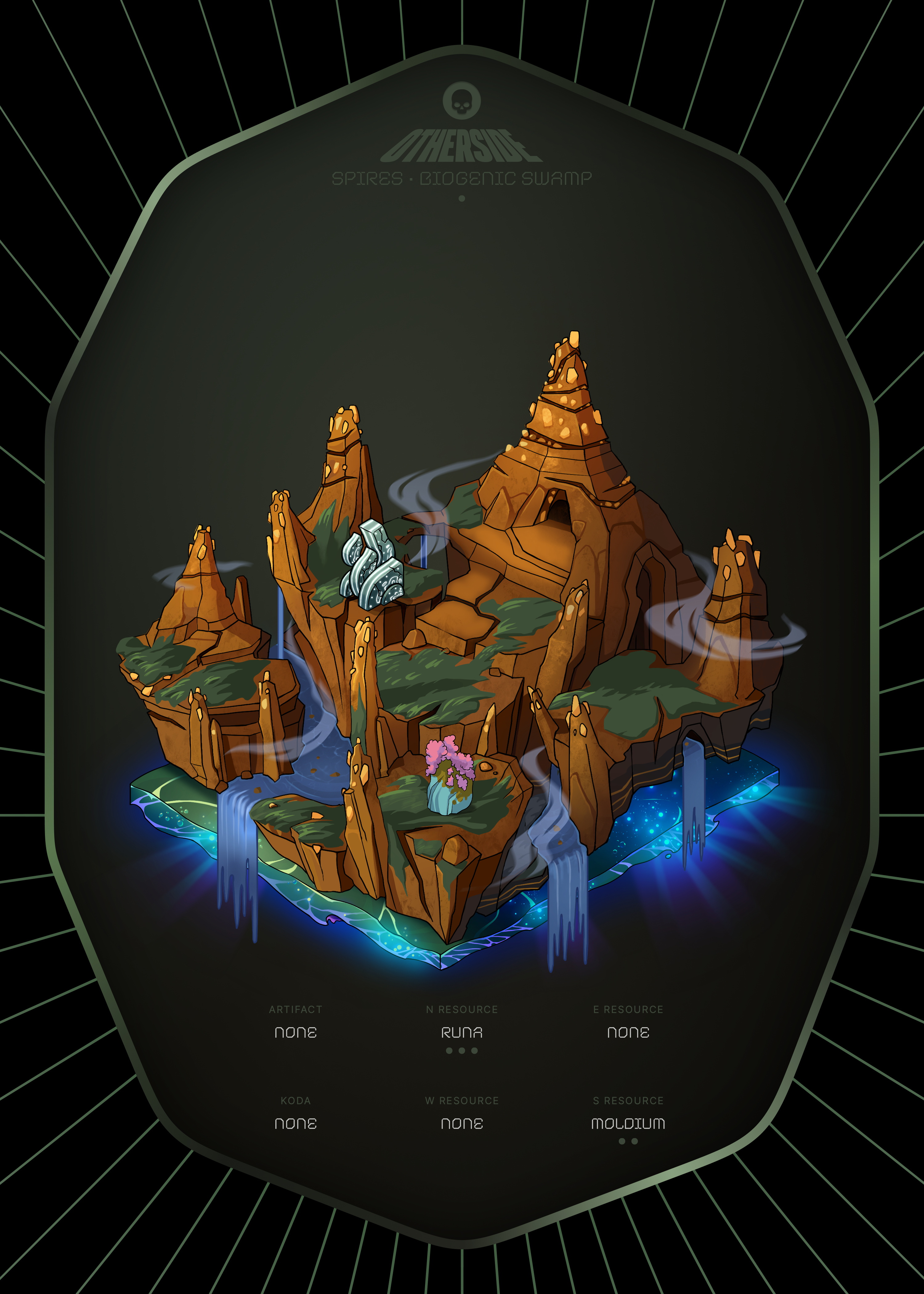 Otherdeed #7712 — Spires
