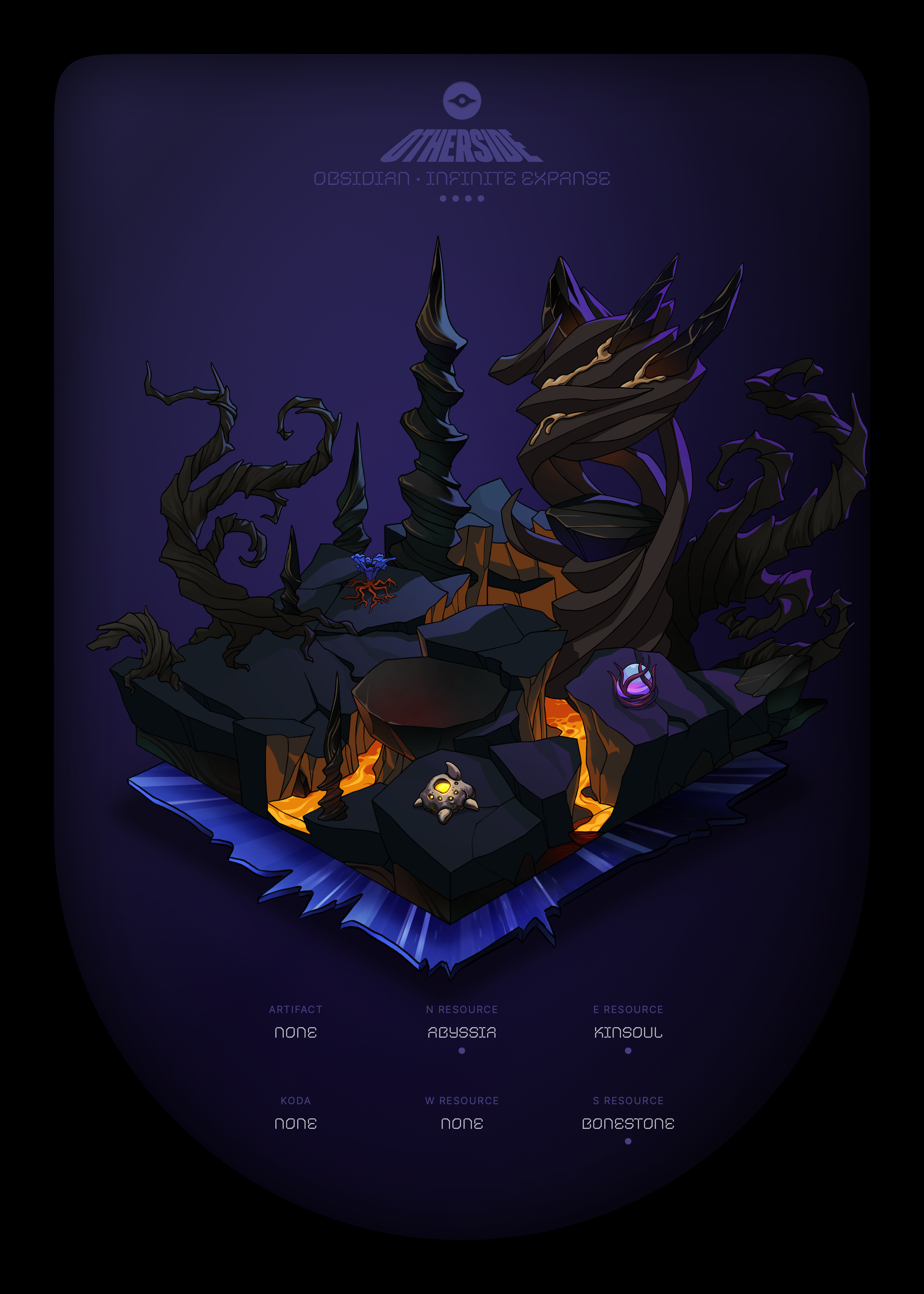 Otherdeed #59854 — Obsidian