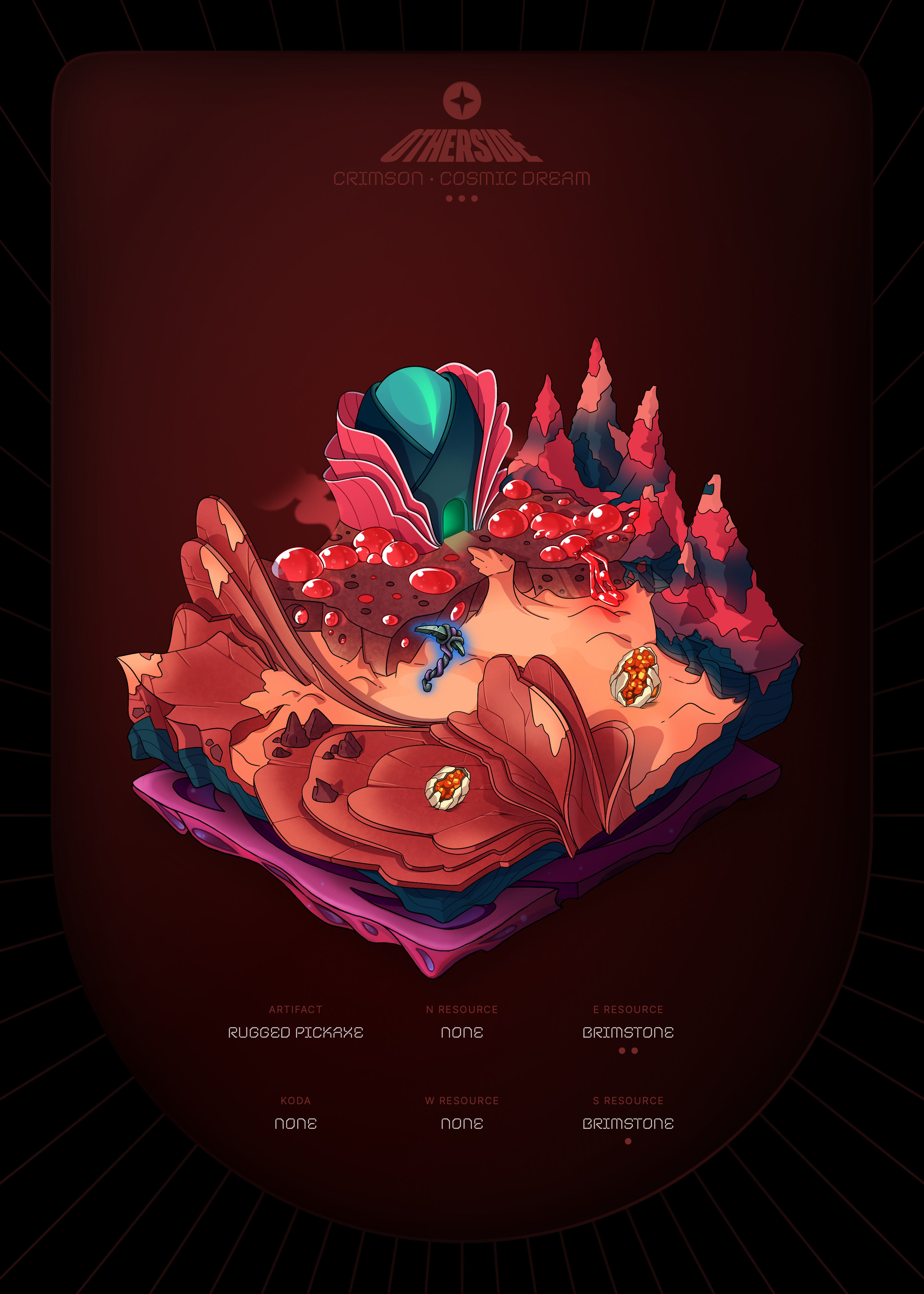 Otherdeed #39549 — Crimson