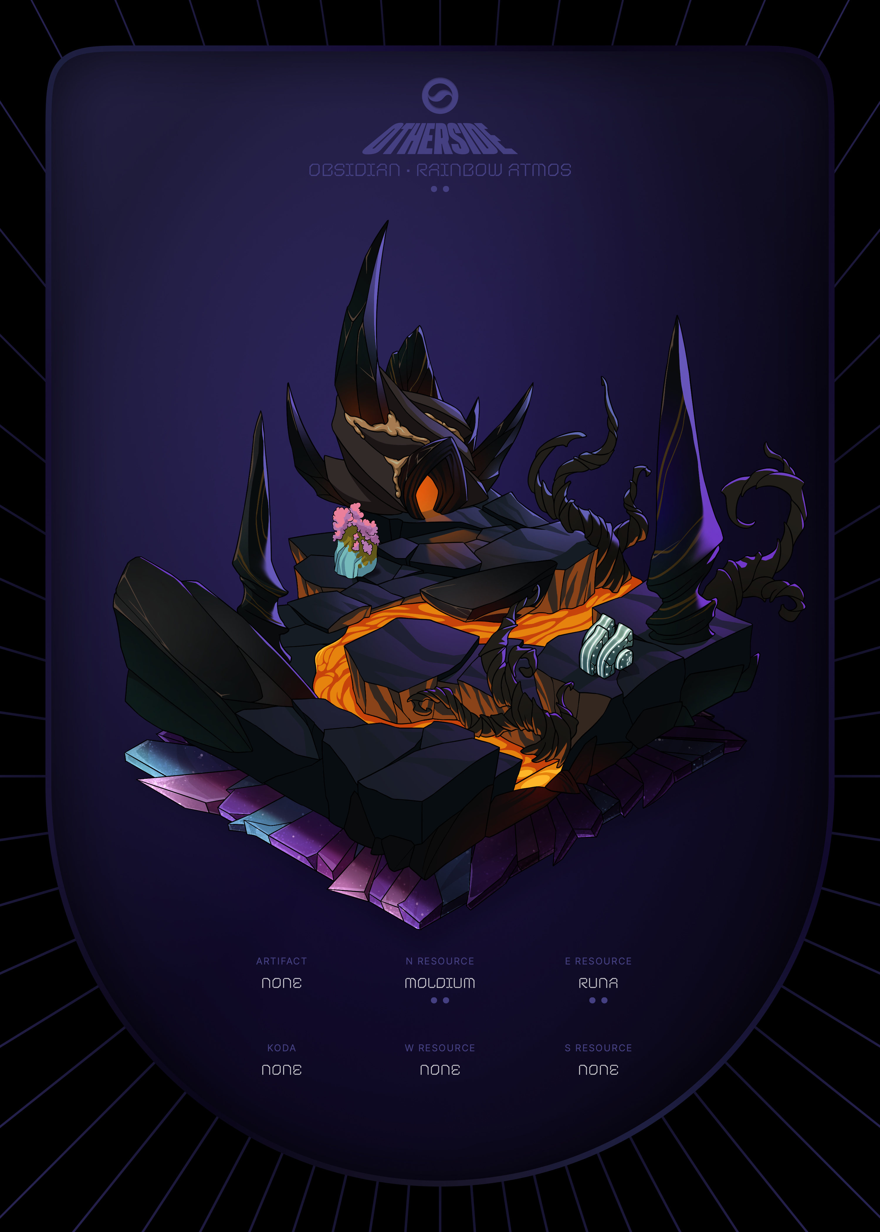 Otherdeed #68873 — Obsidian
