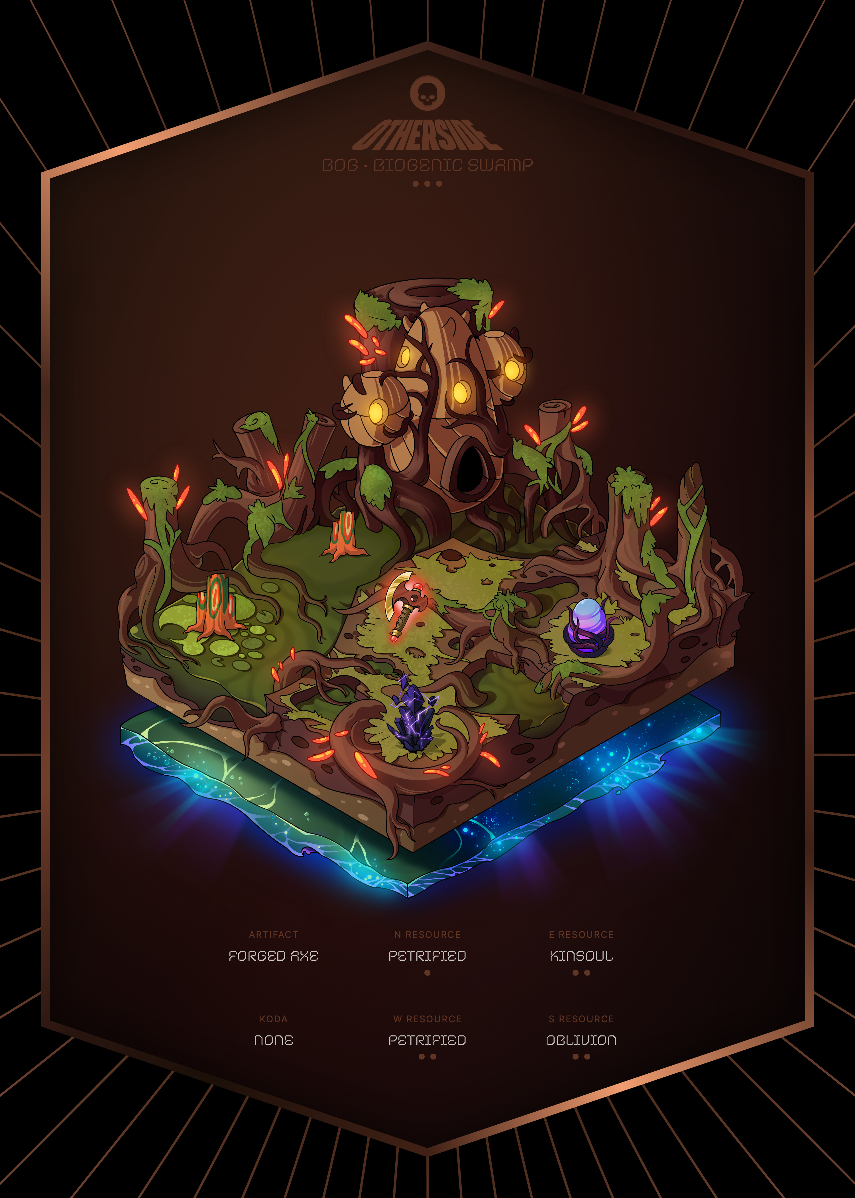 Otherdeed #3294 — Bog
