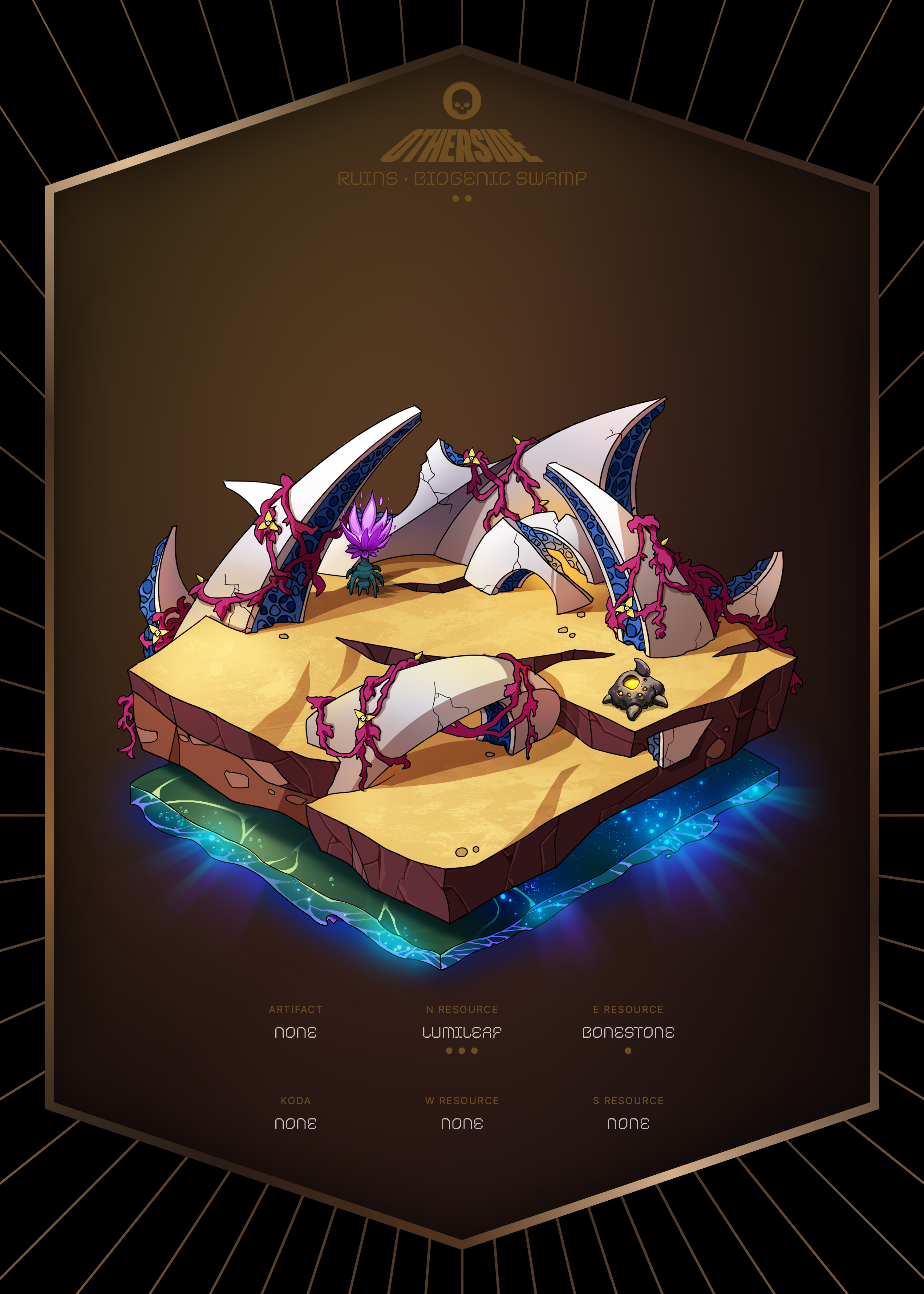 Otherdeed #9509 — Ruins