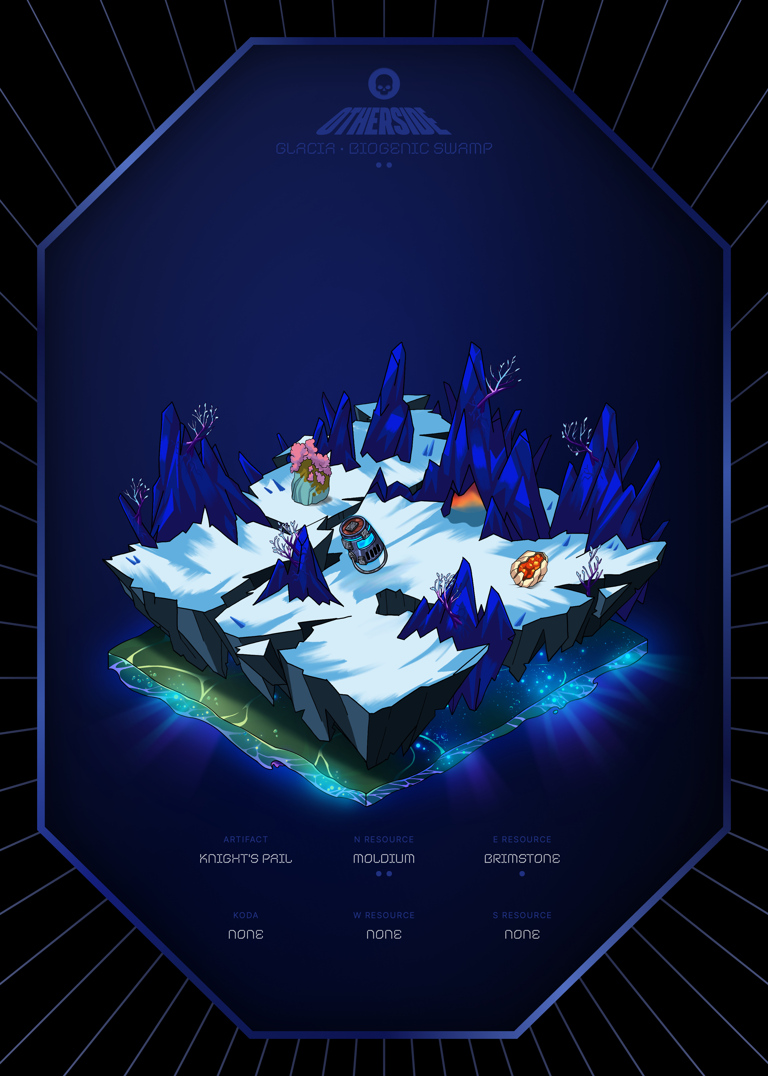 Otherdeed #9097 — Glacia