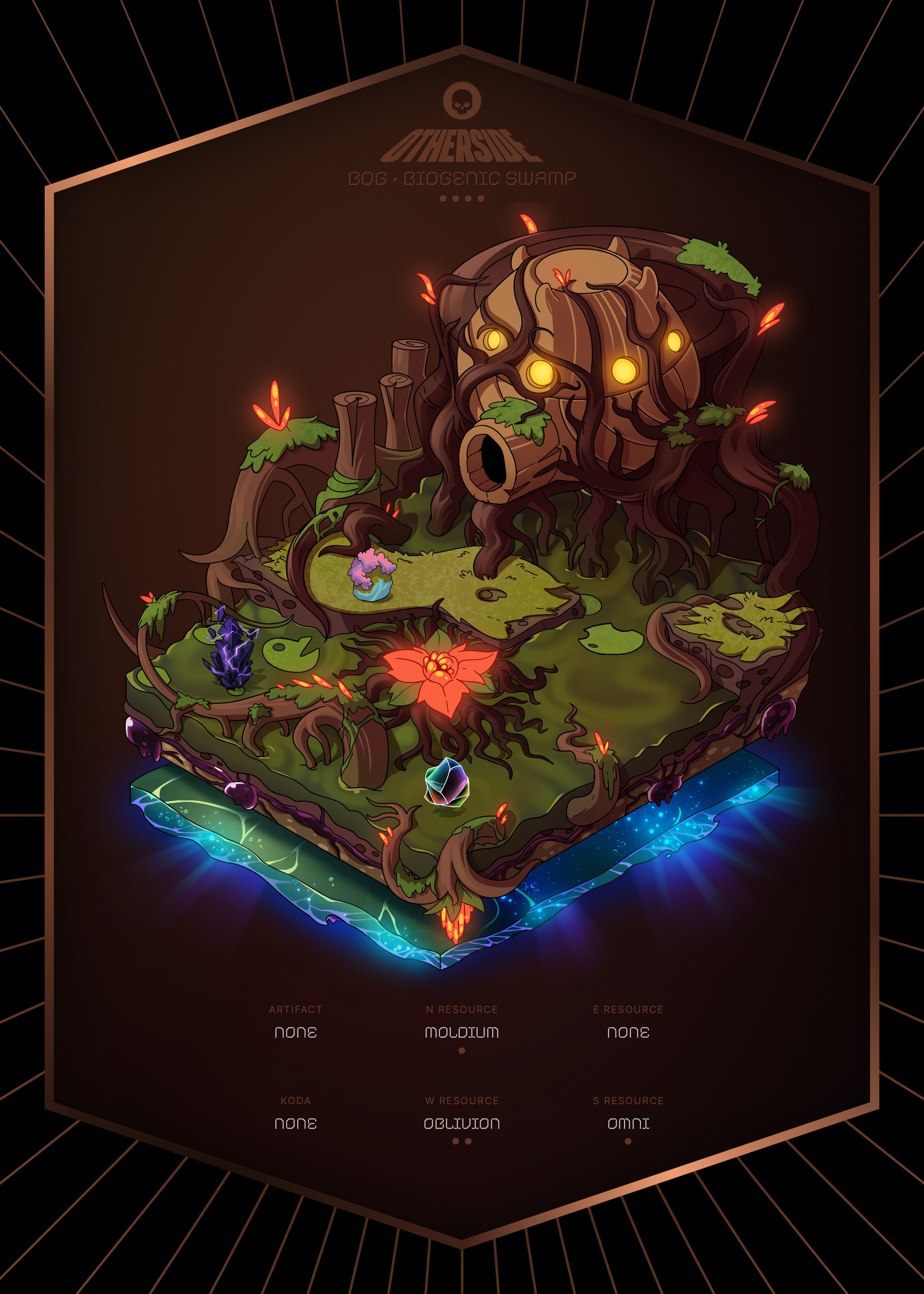 Otherdeed #3514 — Bog