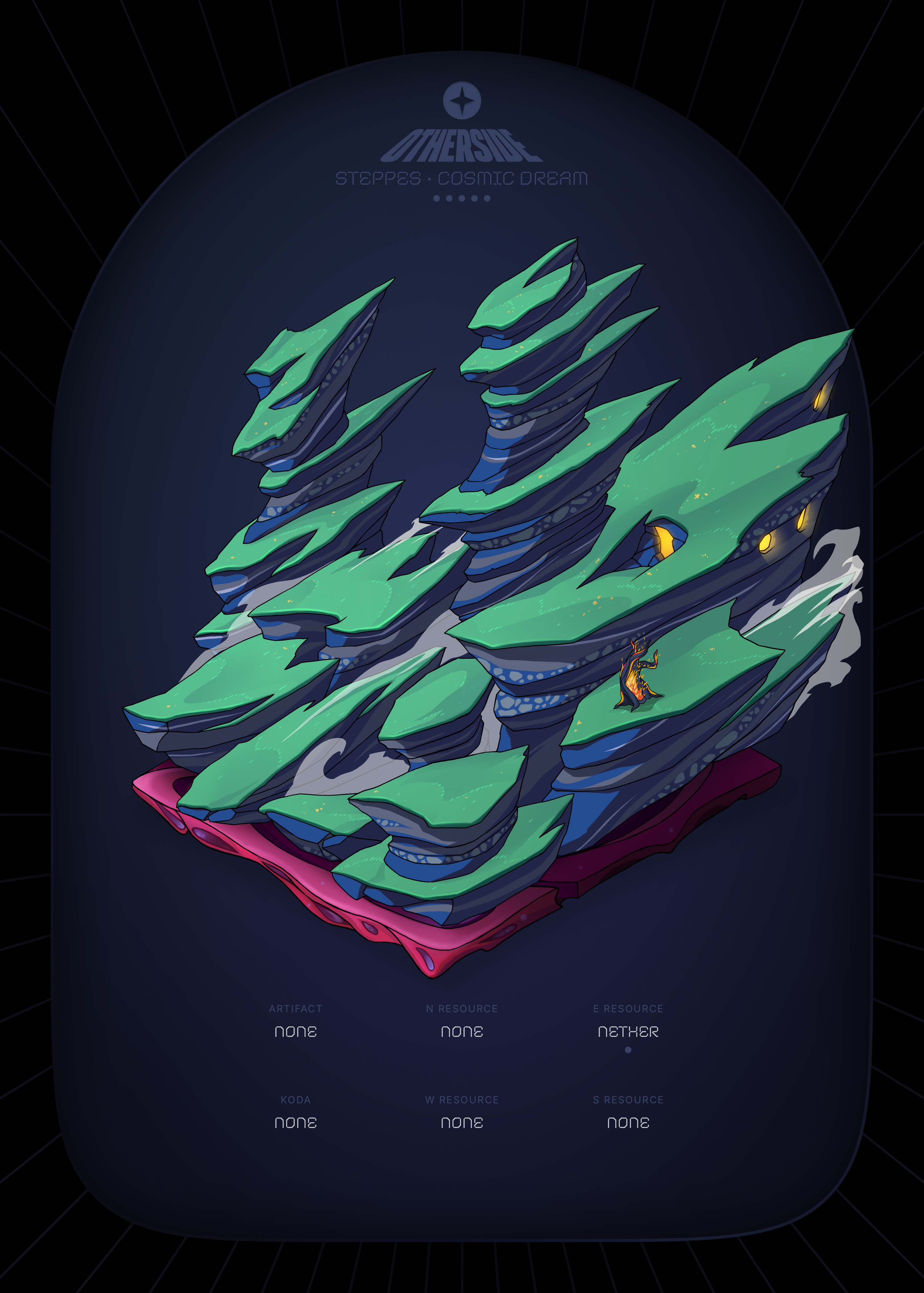 Otherdeed #34639 — Steppes