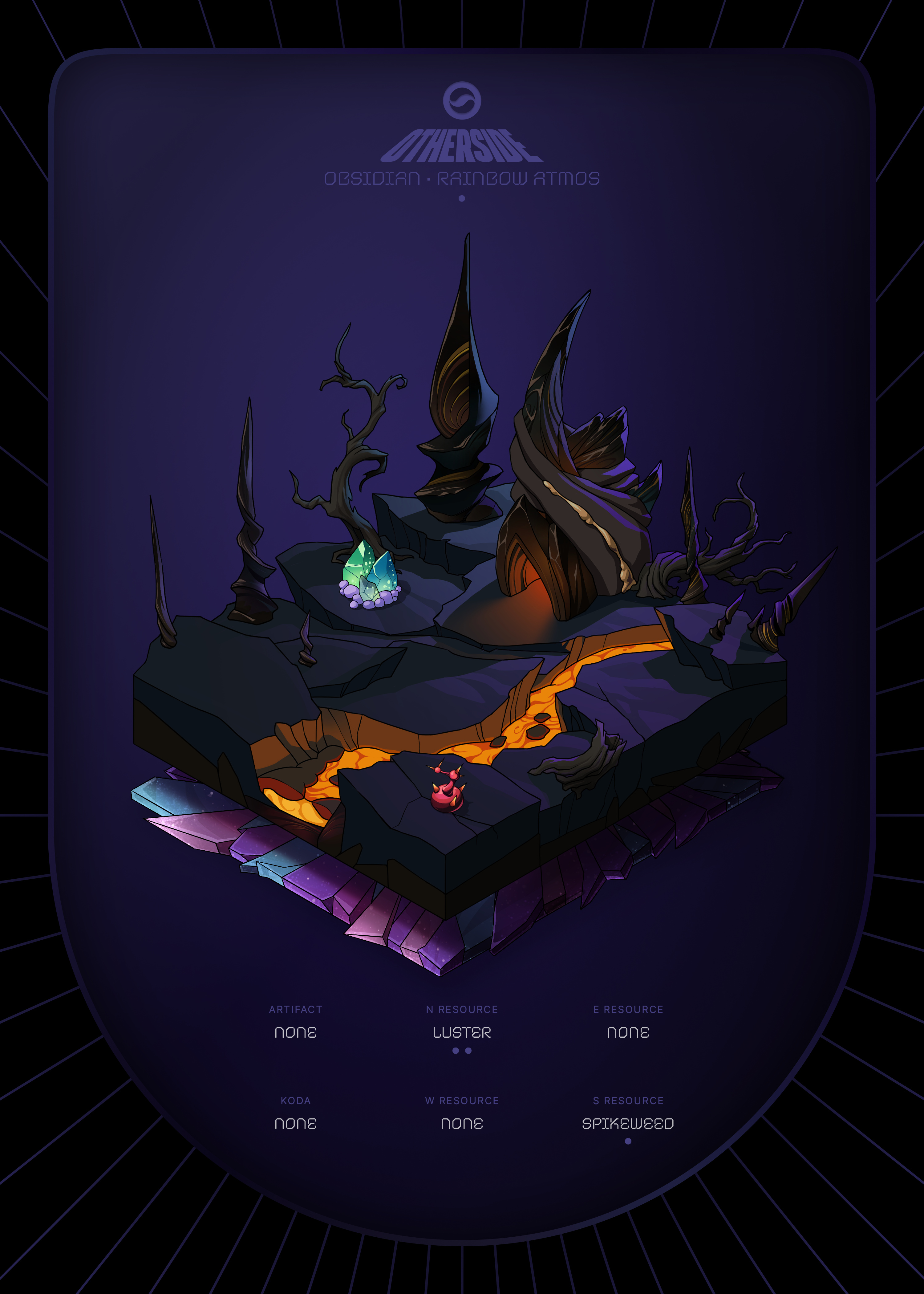 Otherdeed #69261 — Obsidian