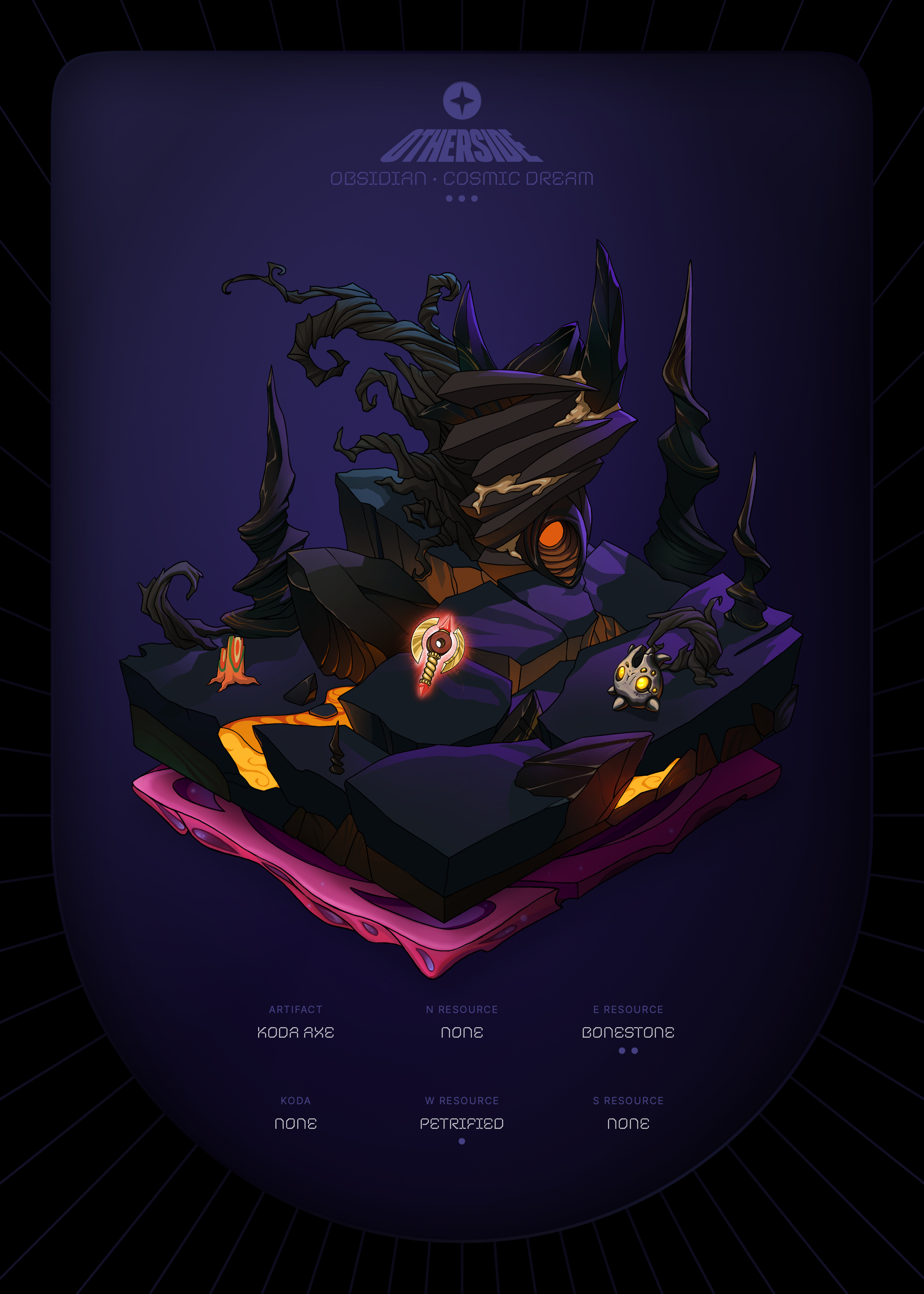 Otherdeed #31174 — Obsidian