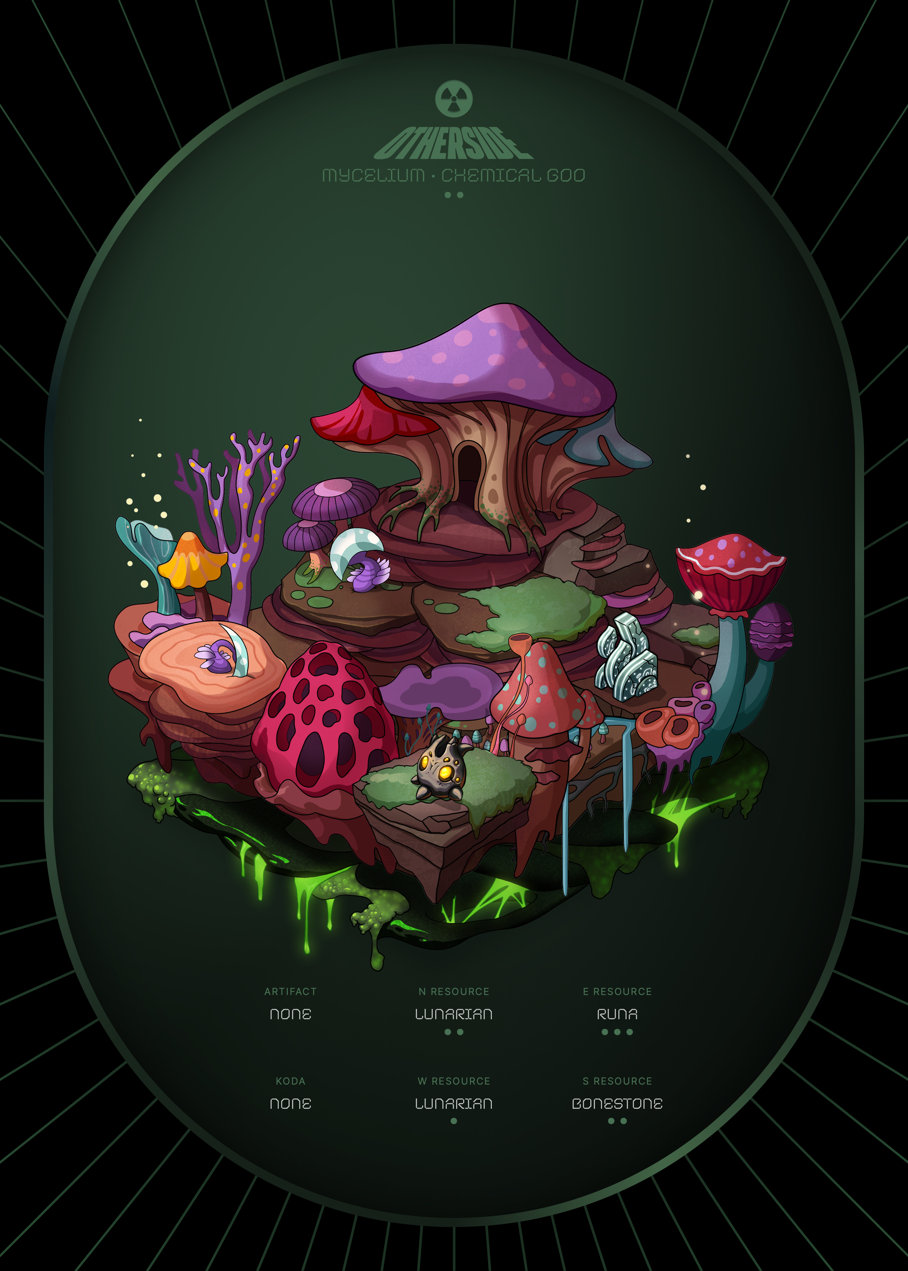 Otherdeed #27835 — Mycelium