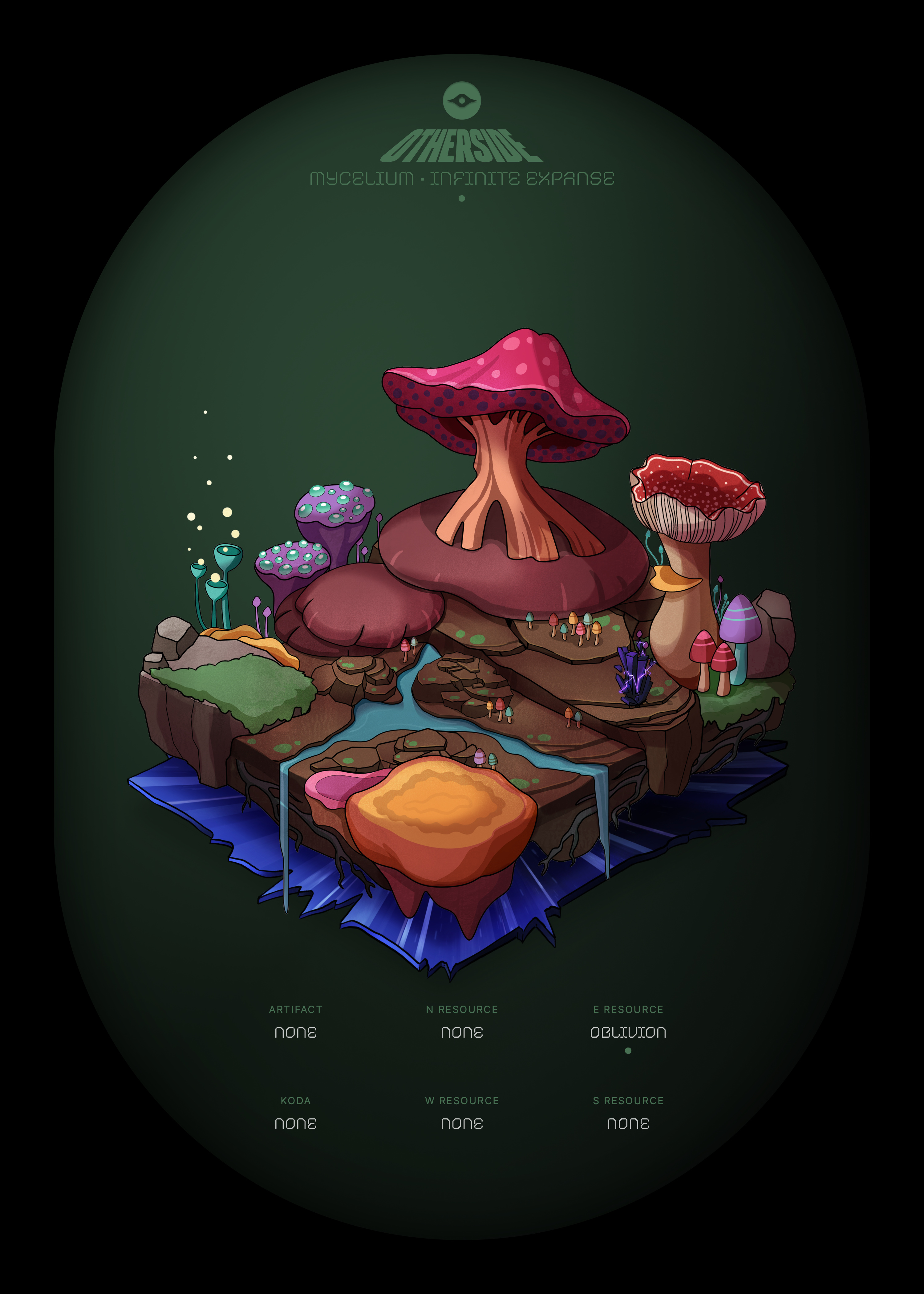 Otherdeed #58505 — Mycelium
