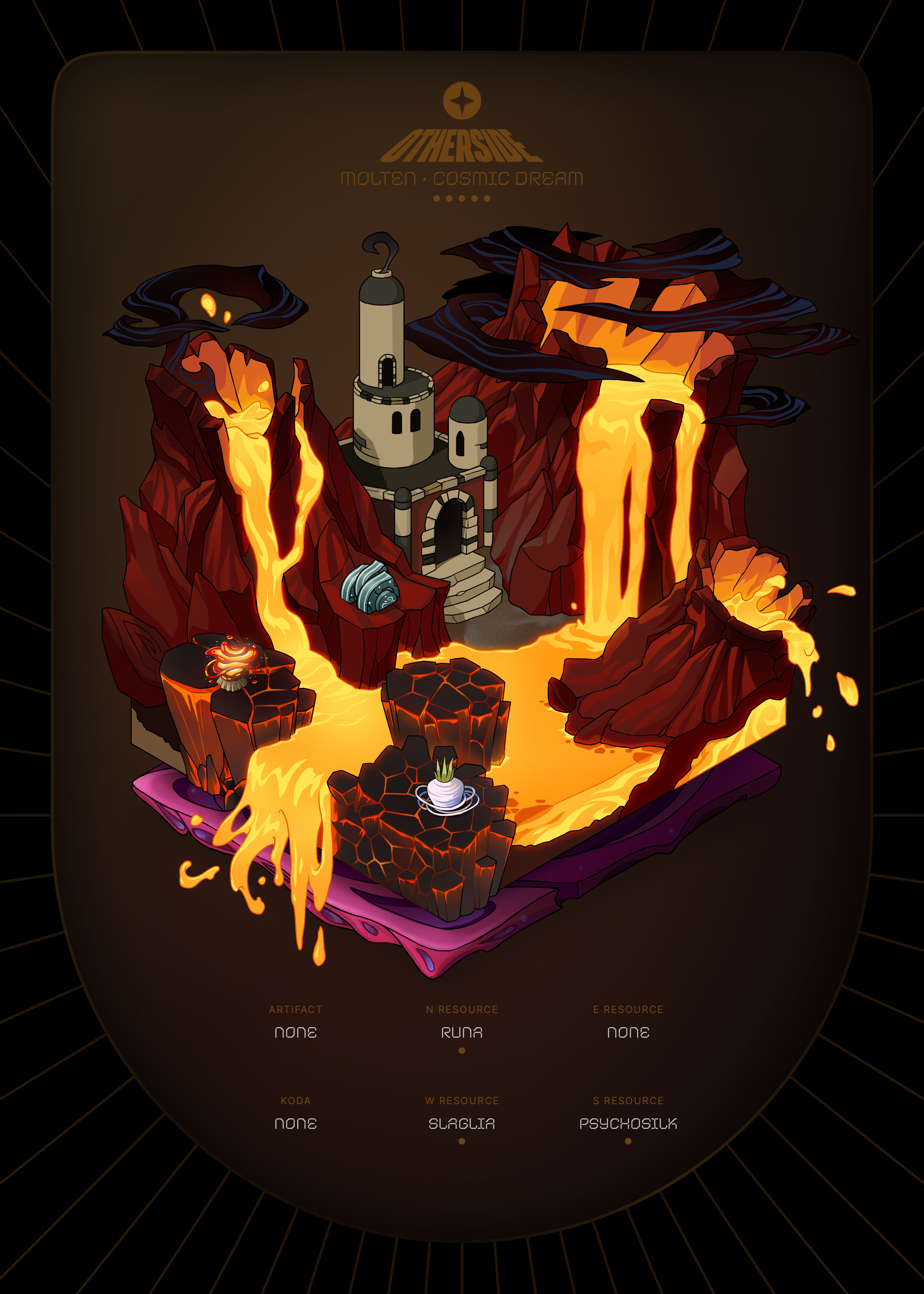 Otherdeed #37529 — Molten