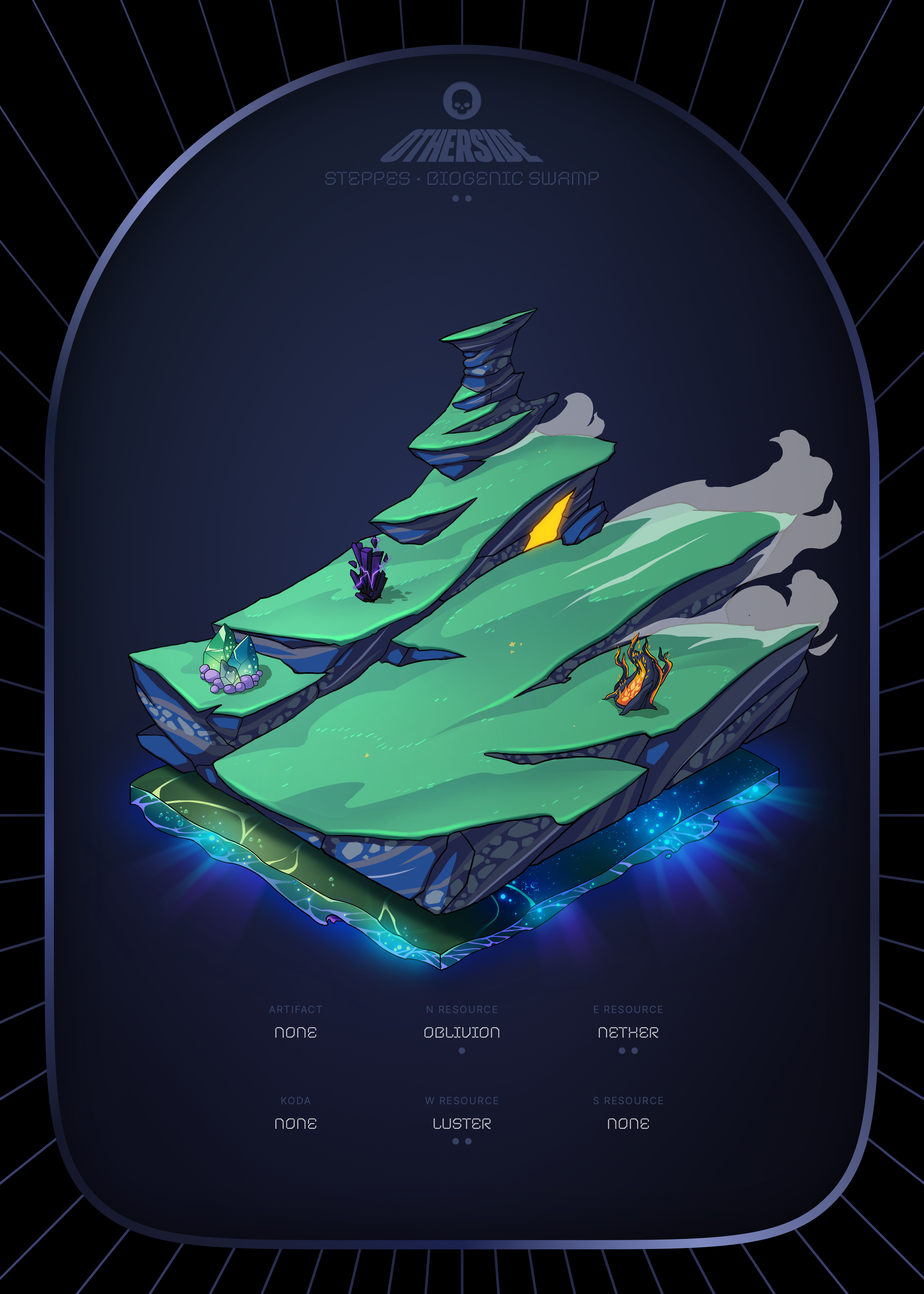 Otherdeed #4286 — Steppes