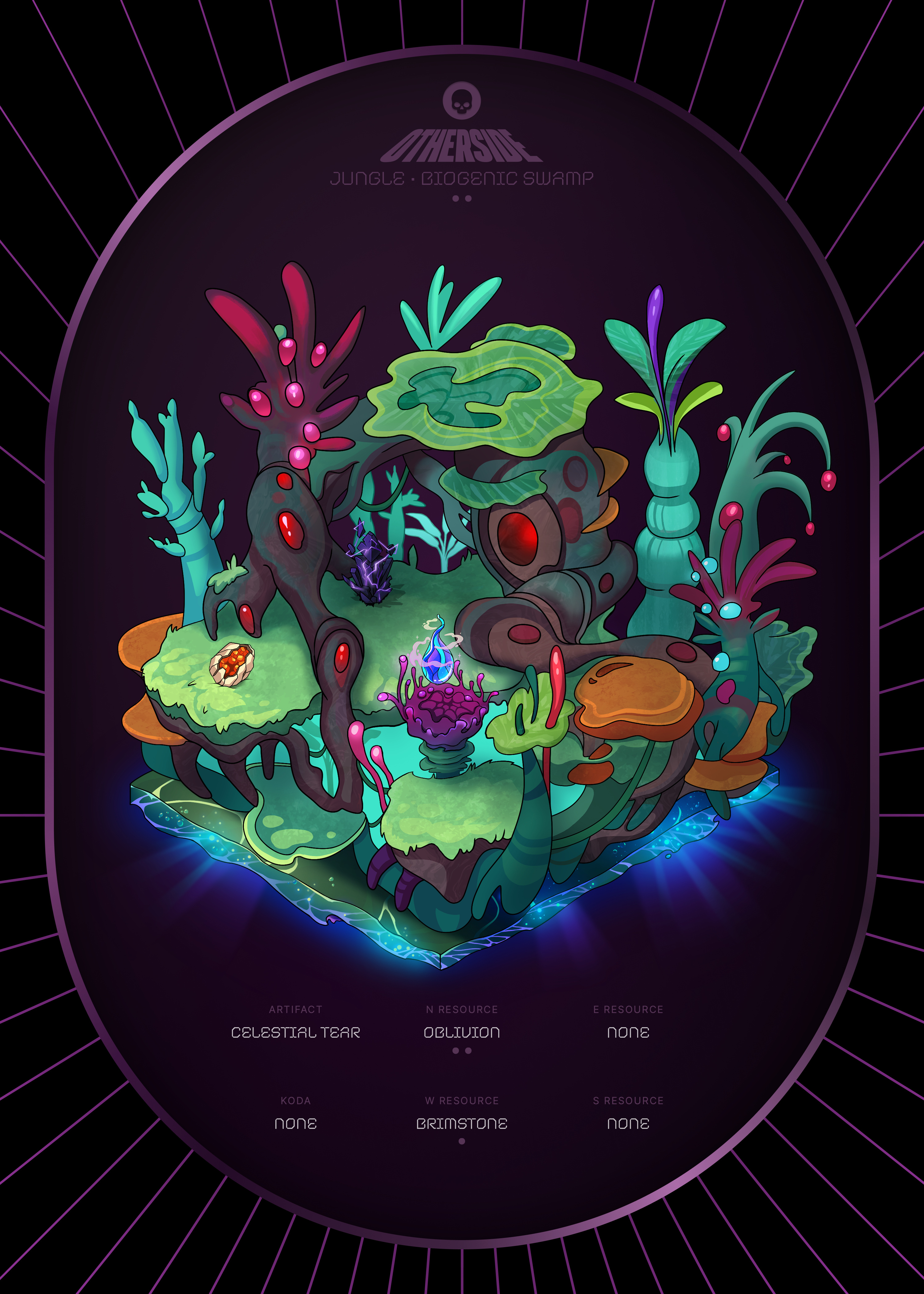 Otherdeed #3018 — Jungle
