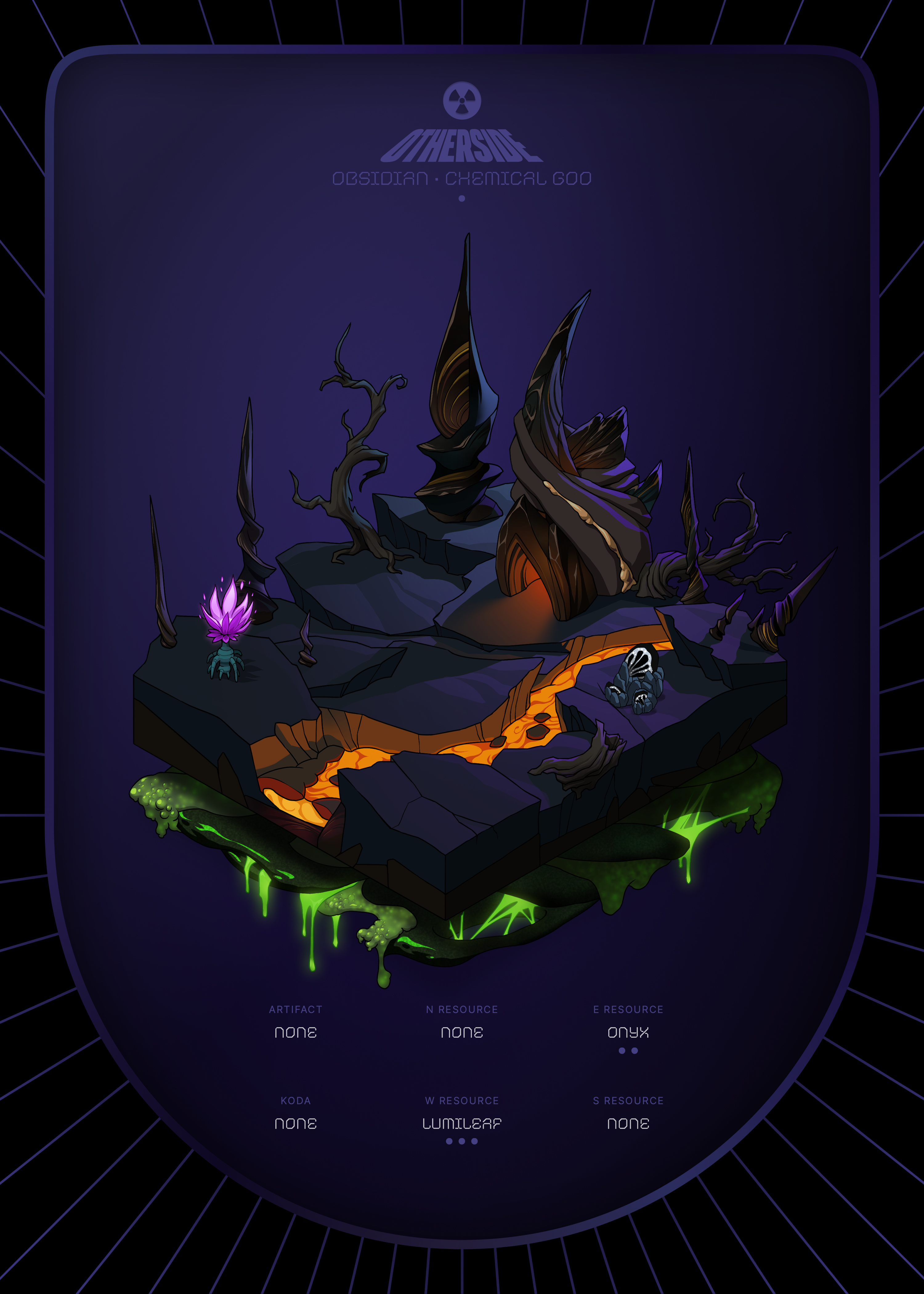 Otherdeed #10367 — Obsidian