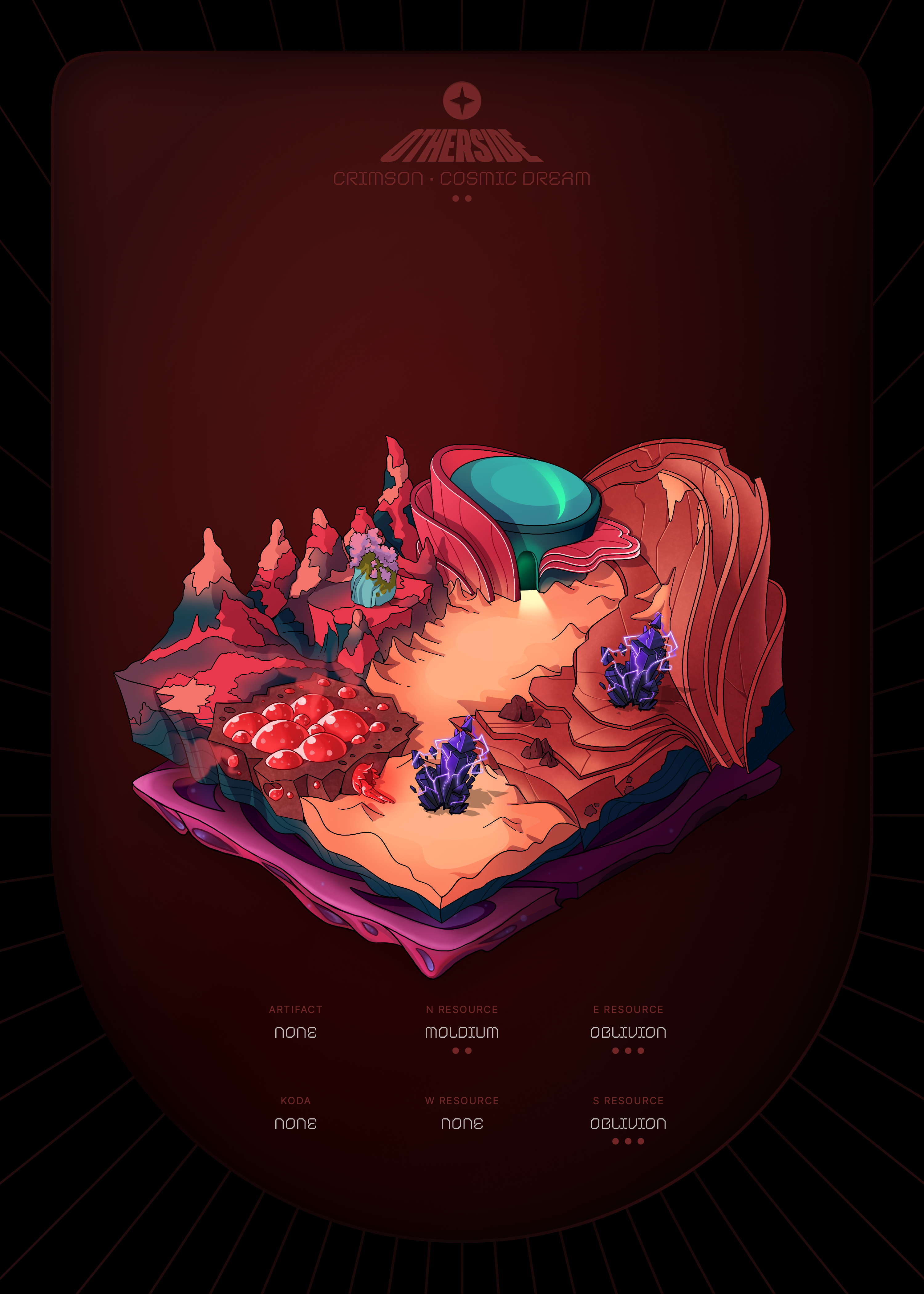 Otherdeed #36634 — Crimson