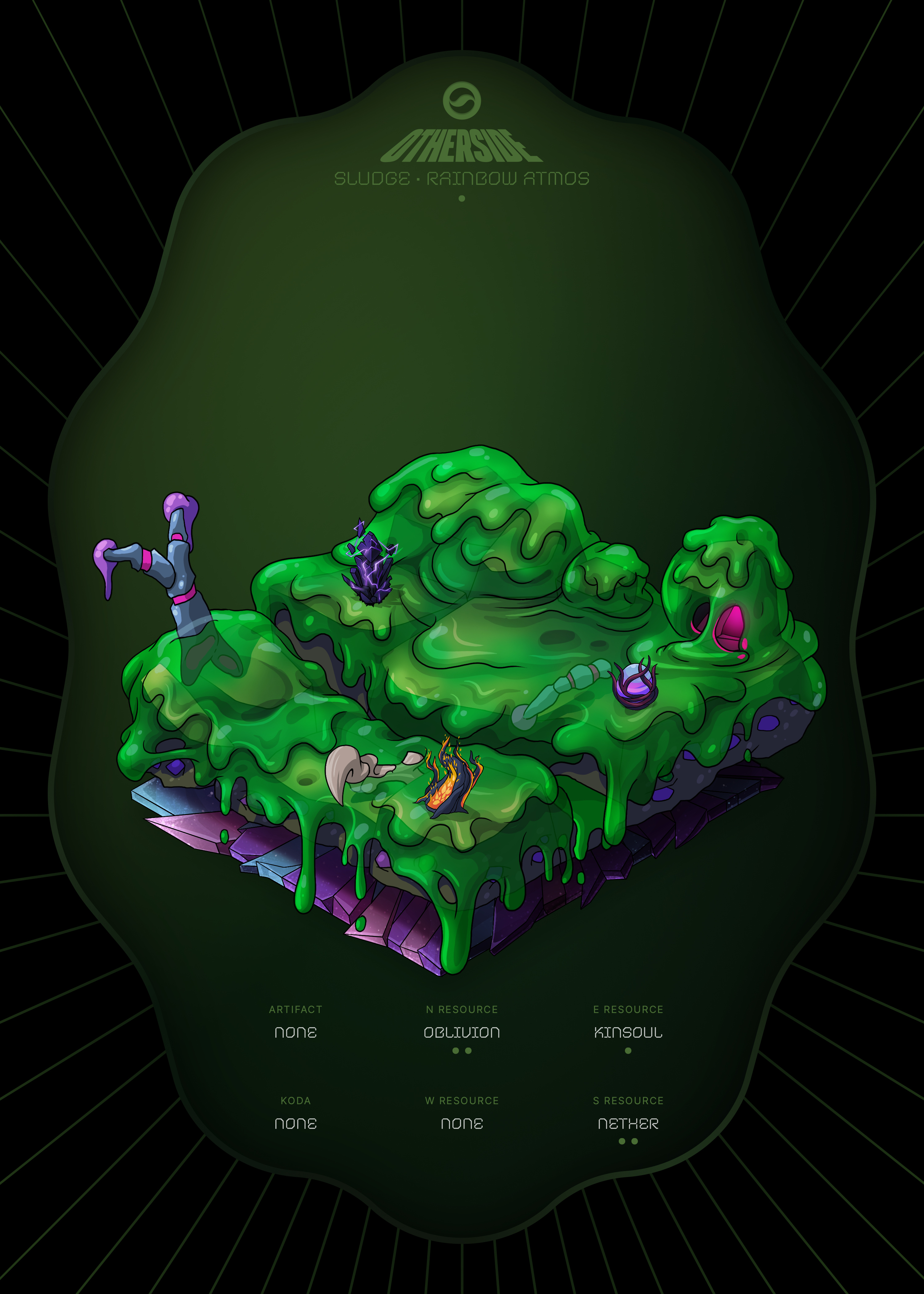 Otherdeed #77405 — Sludge
