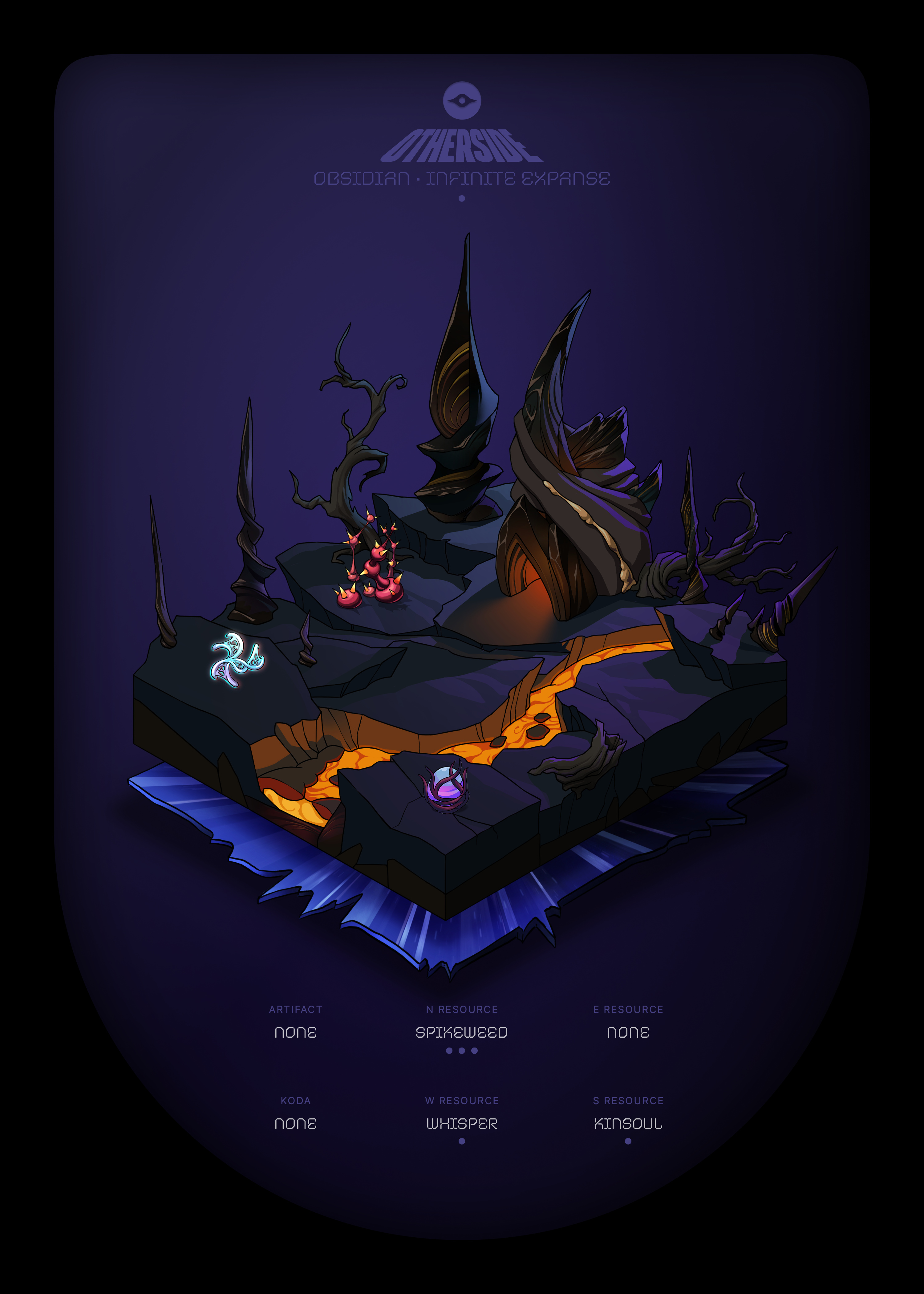 Otherdeed #64486 — Obsidian
