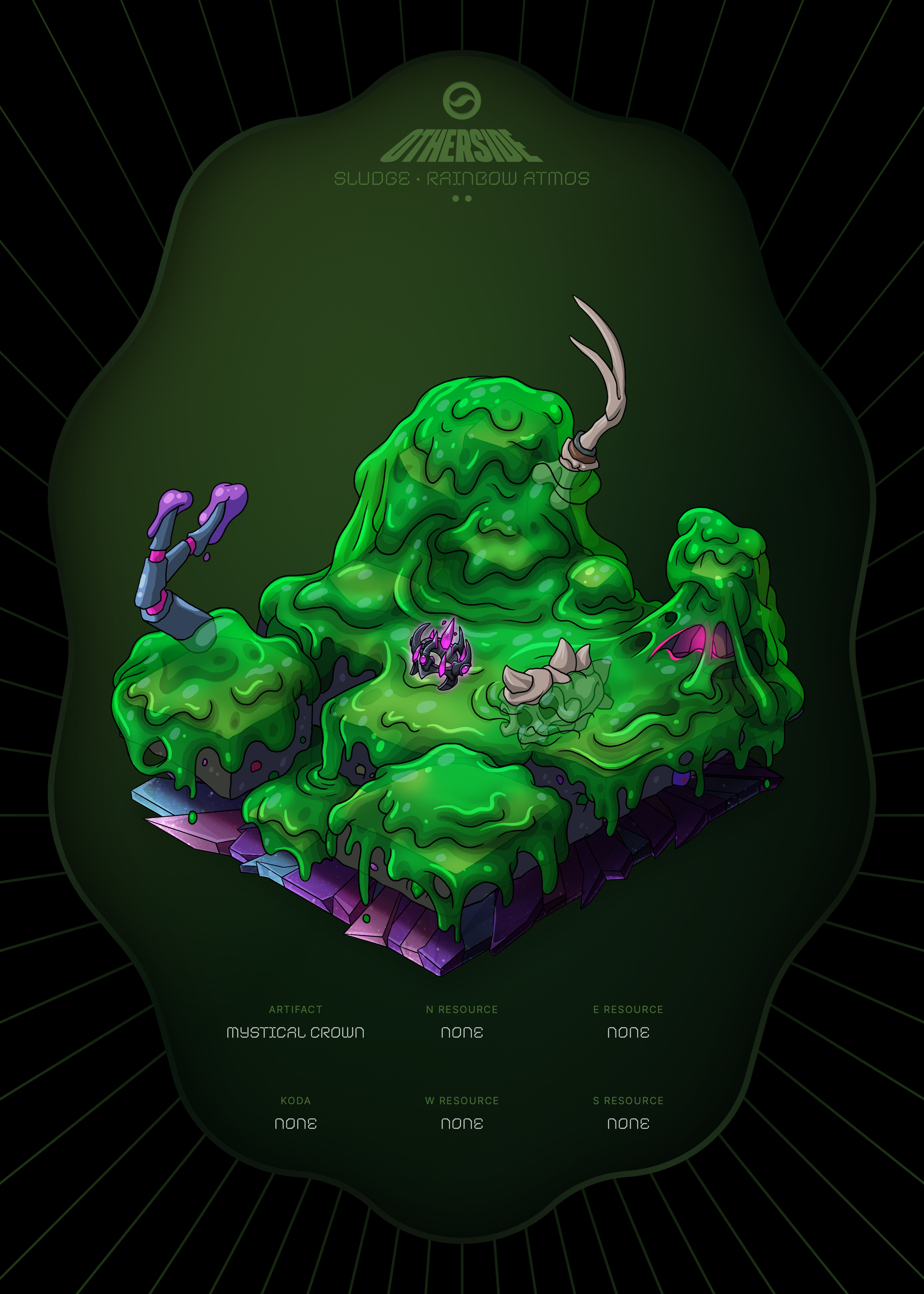 Otherdeed #76258 — Sludge
