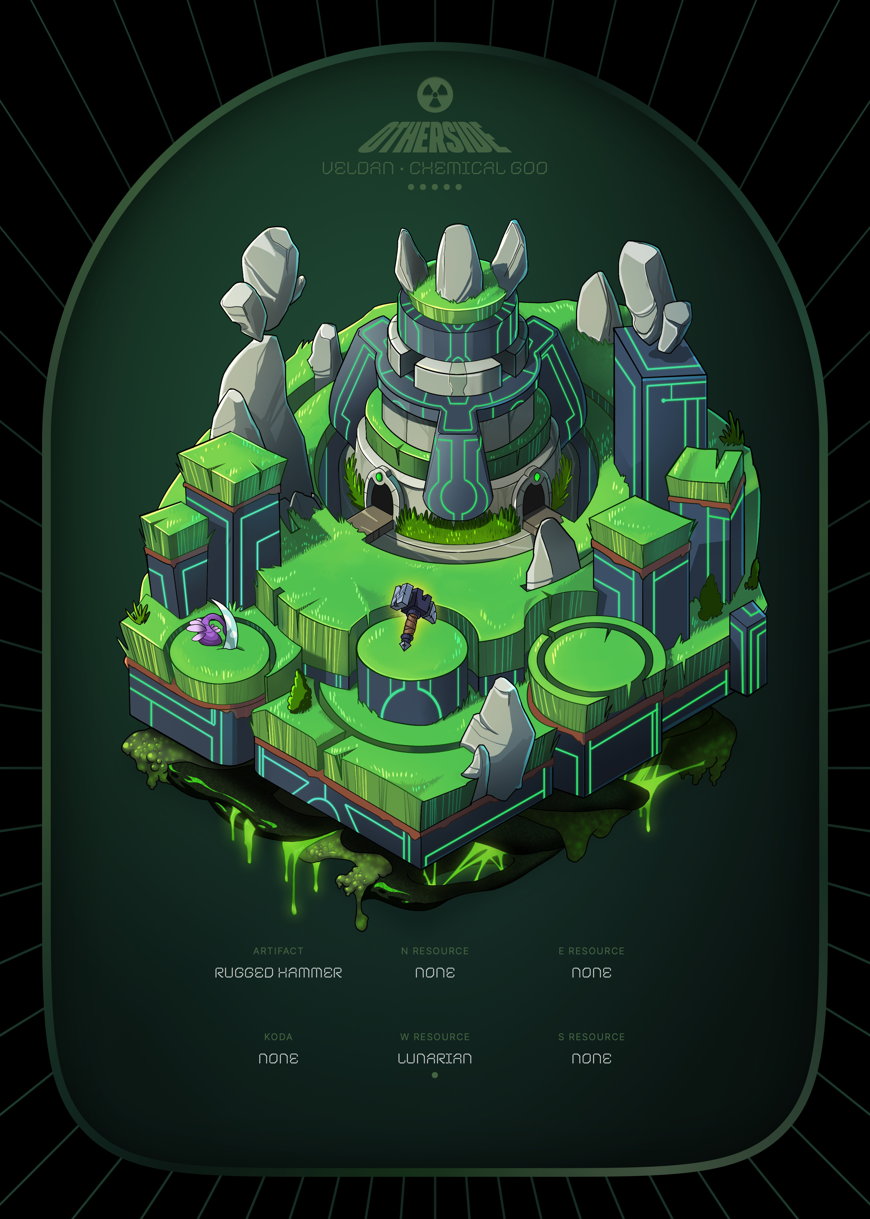 Otherdeed #12445 — Veldan
